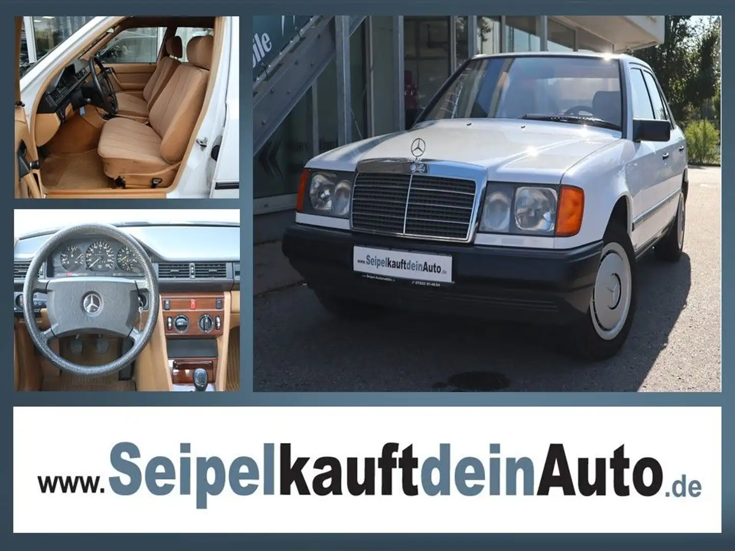 Mercedes-Benz 300 d W 124 *H-Kennzeichen* Weiß - 1