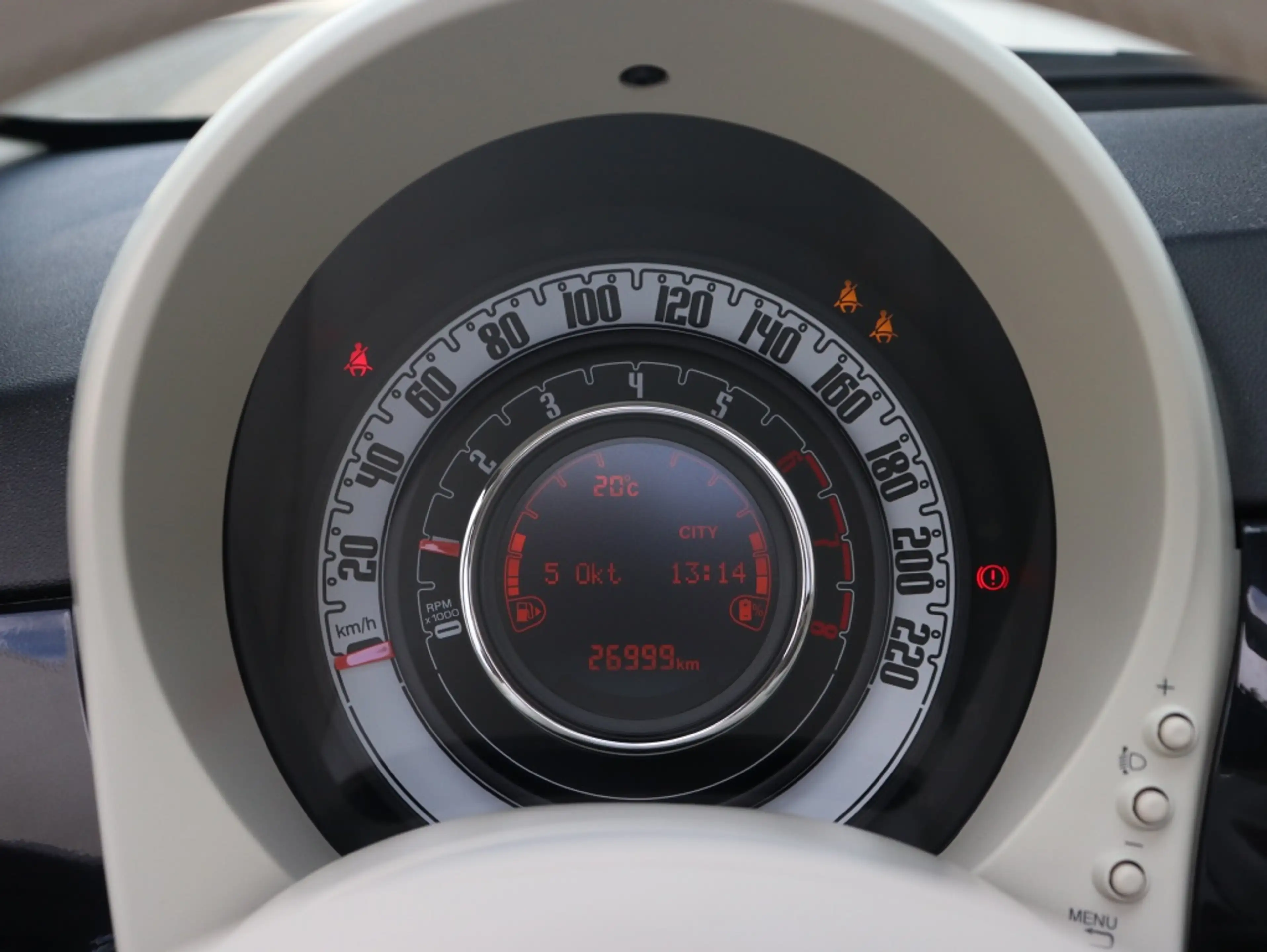Fiat 500C 1.0 Hybrid 70 PK Dolcevita | Leder | Beats | Carpl — photo 14