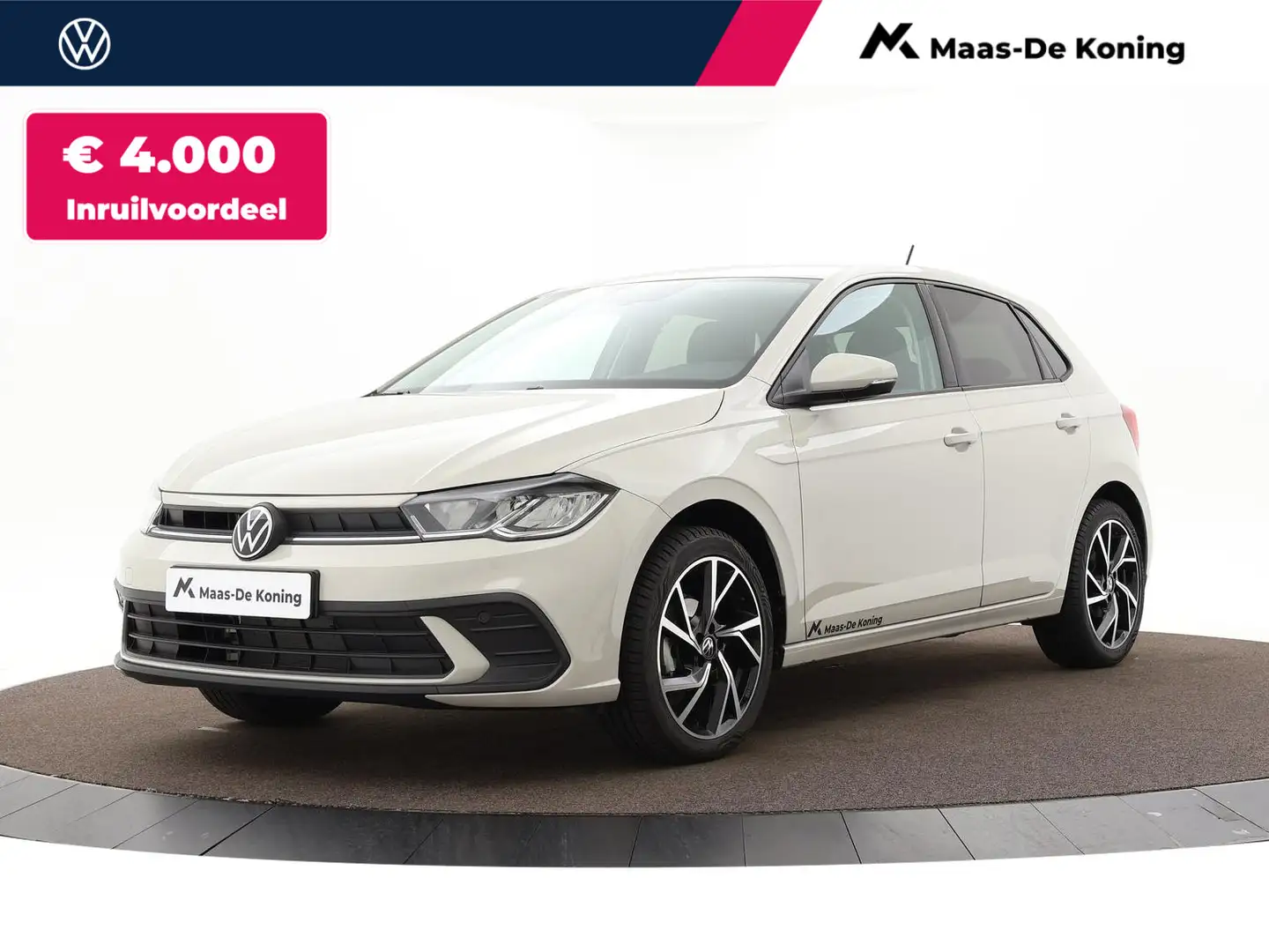 Volkswagen Polo 1.0 TSI Life Edition | Multimedia pakket | Apple C Grijs - 1