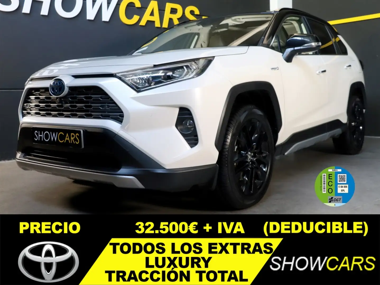 Toyota RAV 4 2.5 hybrid 4WD Luxury Blanco - 1