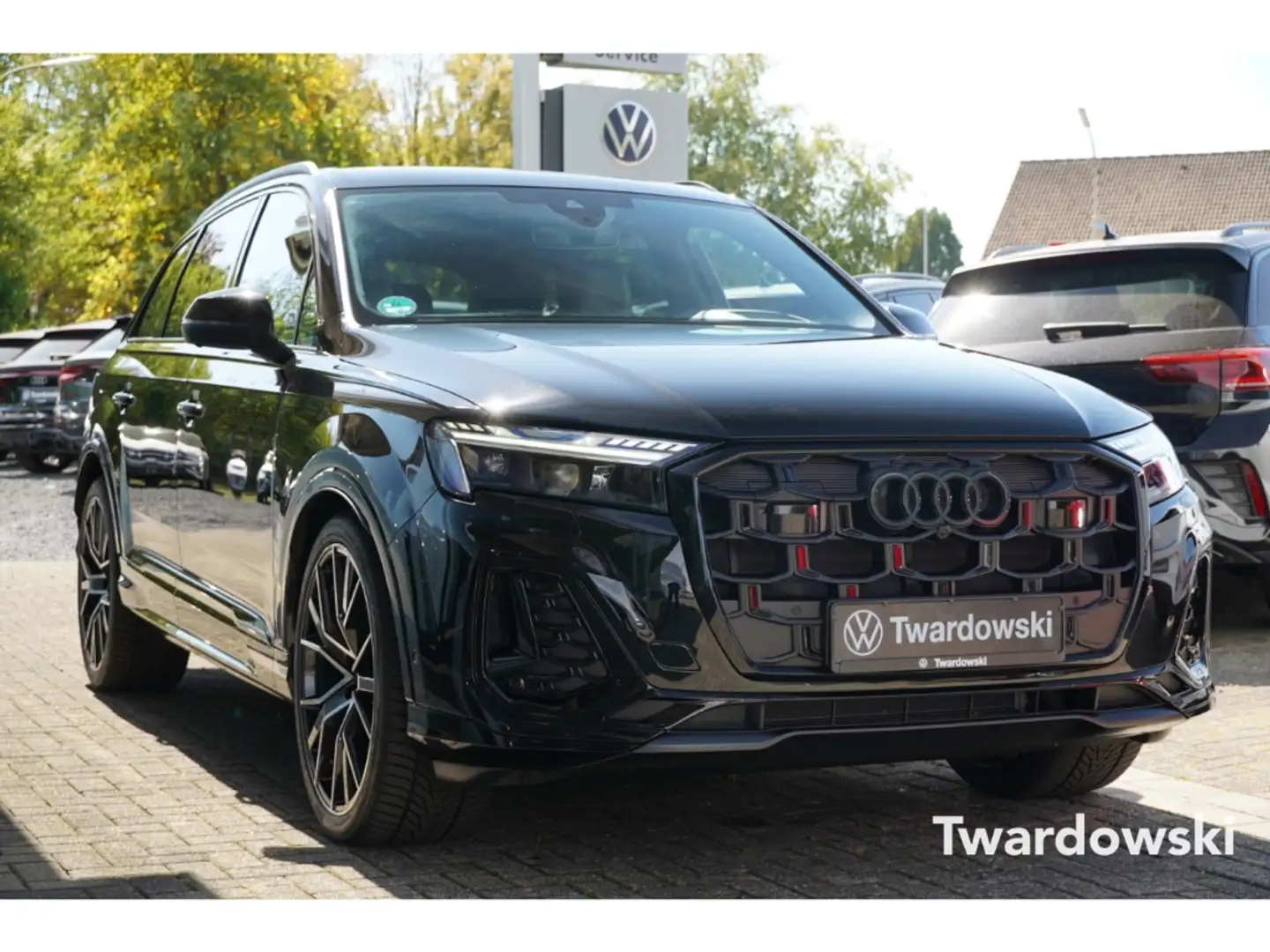 Audi Q7 50 TDI S-Line 3.0 7-Sitzer Matrix PANO 360° B&O Schwarz - 1