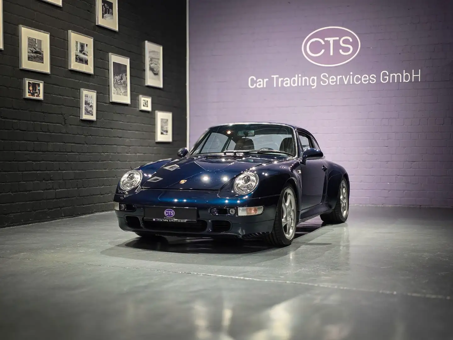 Porsche 993 Carrera 4 S Coupe / Ozeanblau / Schiebedach Bleu - 2