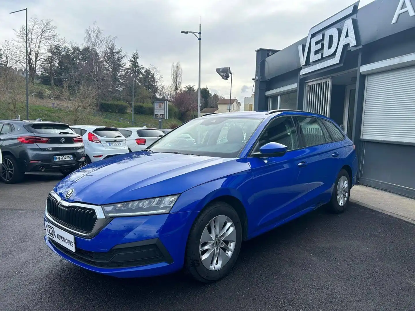 Skoda Octavia IV 2.0 TDI 150ch Style DSG7 Blauw - 2