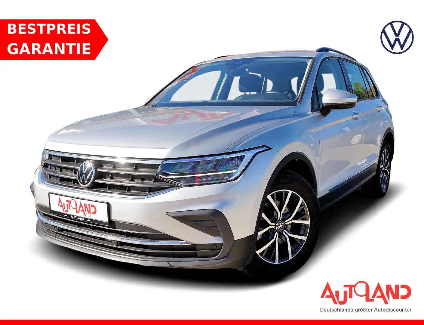 Volkswagen Tiguan 1.5 TSI Life LED ACC PDC Sitzheizung Argent - 1