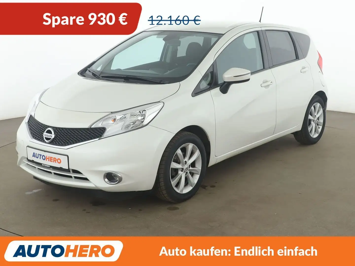 Nissan Note 1.2 Acenta PLUS Aut*NAVI*TEMPO*PDC*SHZ* Blanco - 1