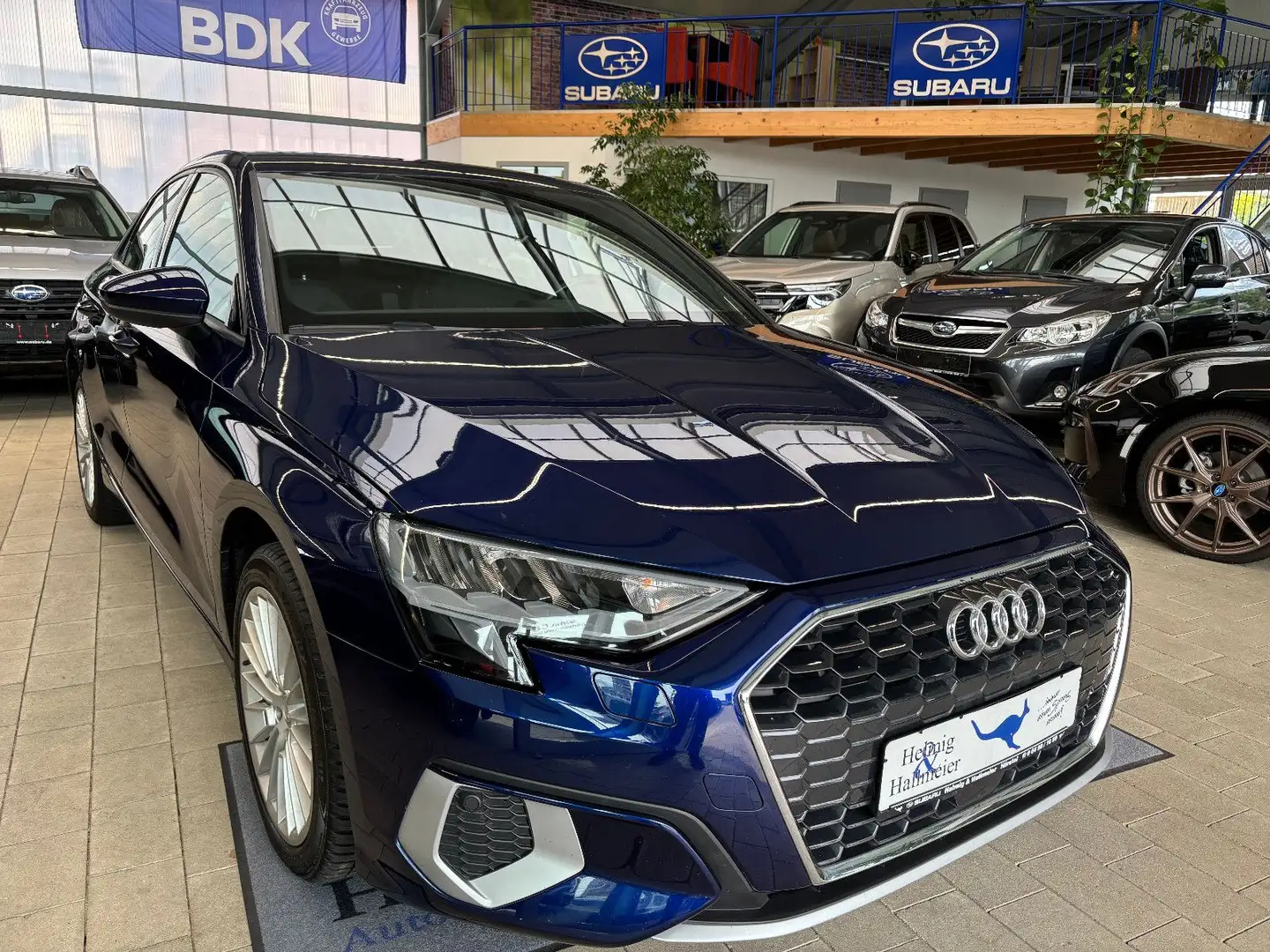 Audi A3 Limousine 35 TDI advanced Blau - 1