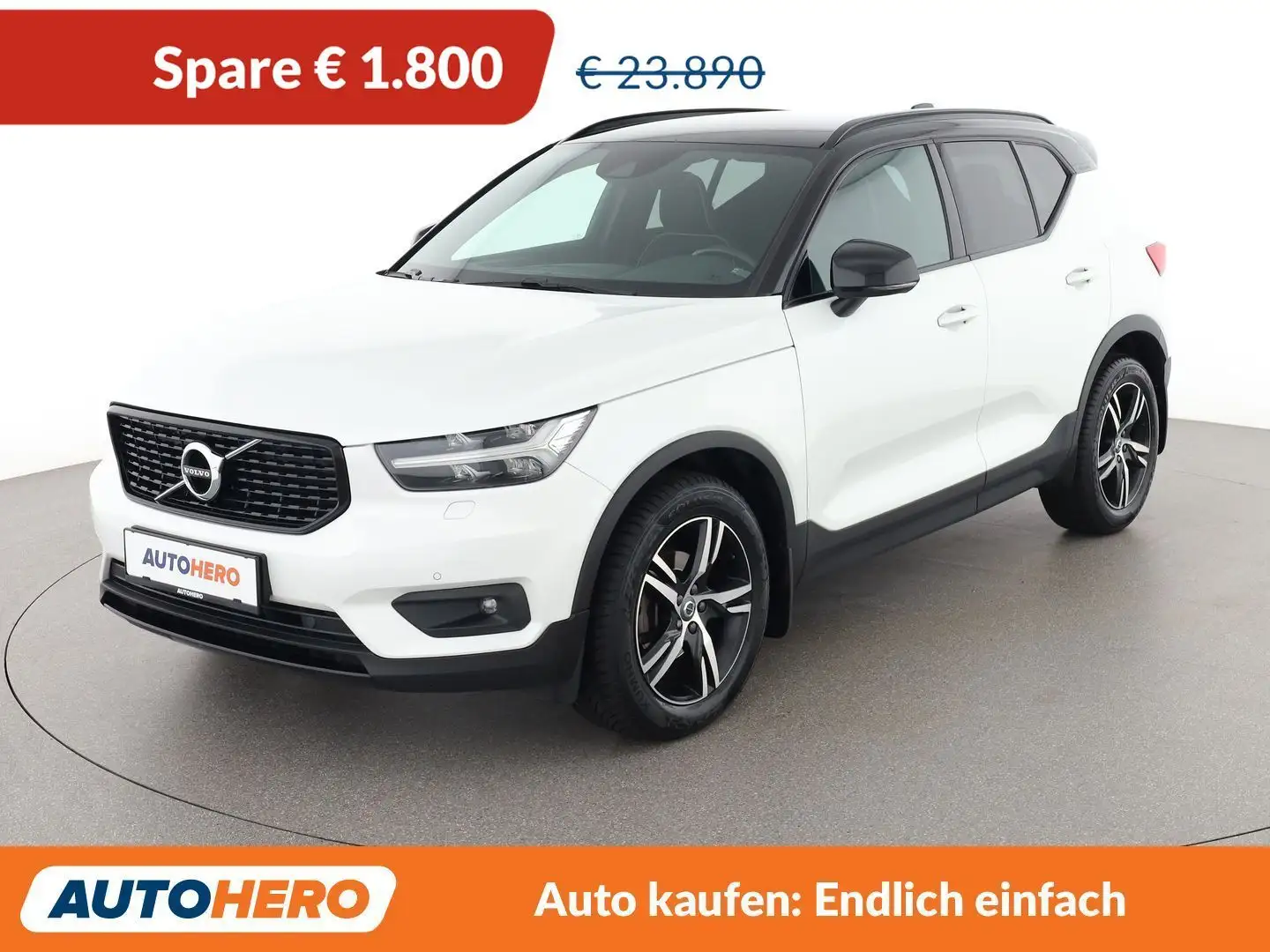 Volvo XC40 2.0 D3 R-Design 2WD Weiß - 1