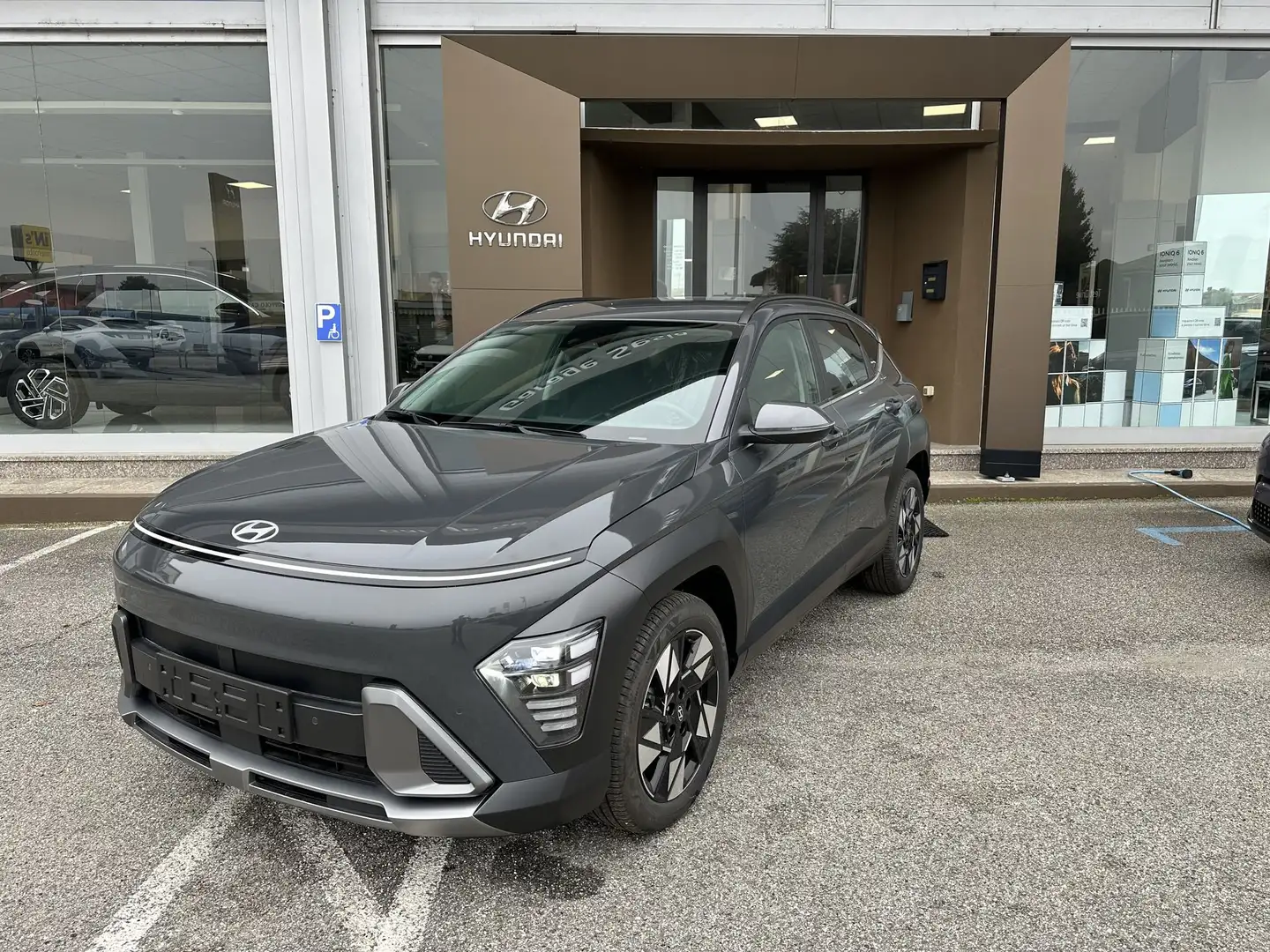 Hyundai KONA HEV 1.6 DCT XLine Plus Grigio - 1