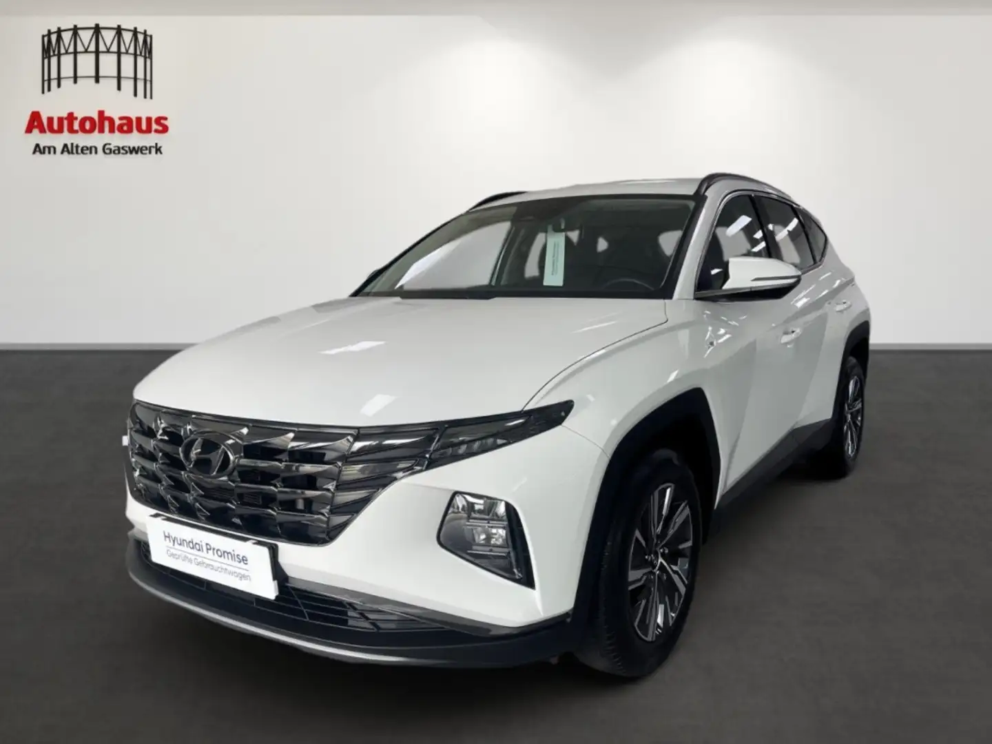 Hyundai TUCSON AUTOMATIK+SITZHEIZUNG+NAVI+LED+KAMERA+ALU+EINPARKH Weiß - 1
