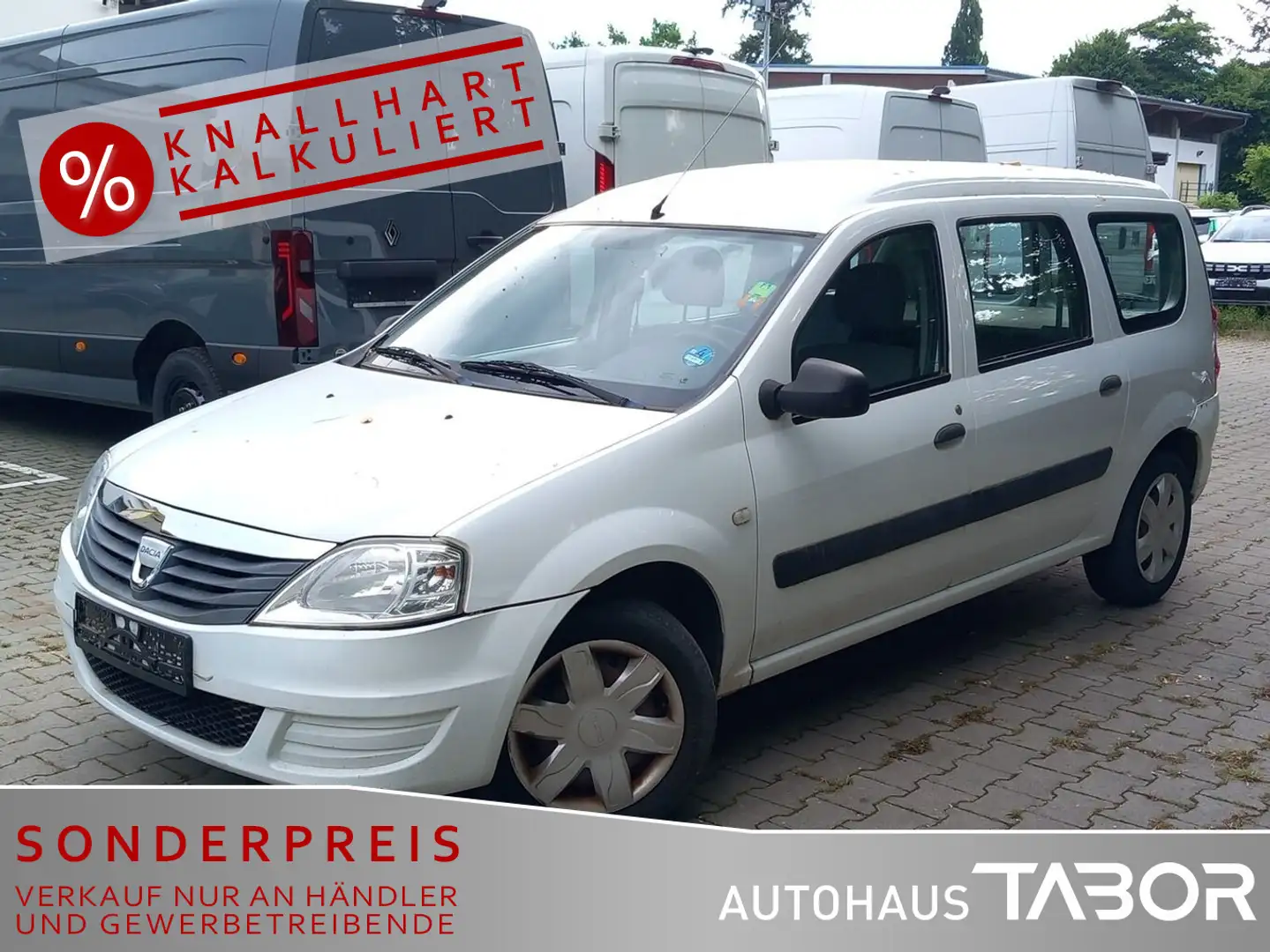 Dacia Logan MCV 1.4 MPI Ambiance Klang & Klima-Paket White - 1
