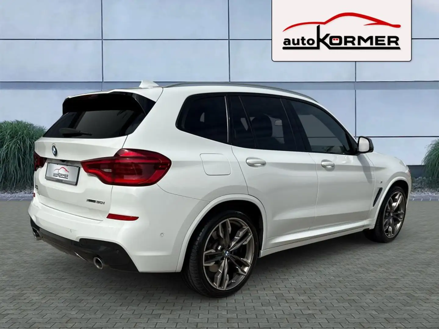 BMW X3 M xDrive30i M Sport Pano,HUD,360°,ACC,AHK,Sthzg.,21 Weiß - 2