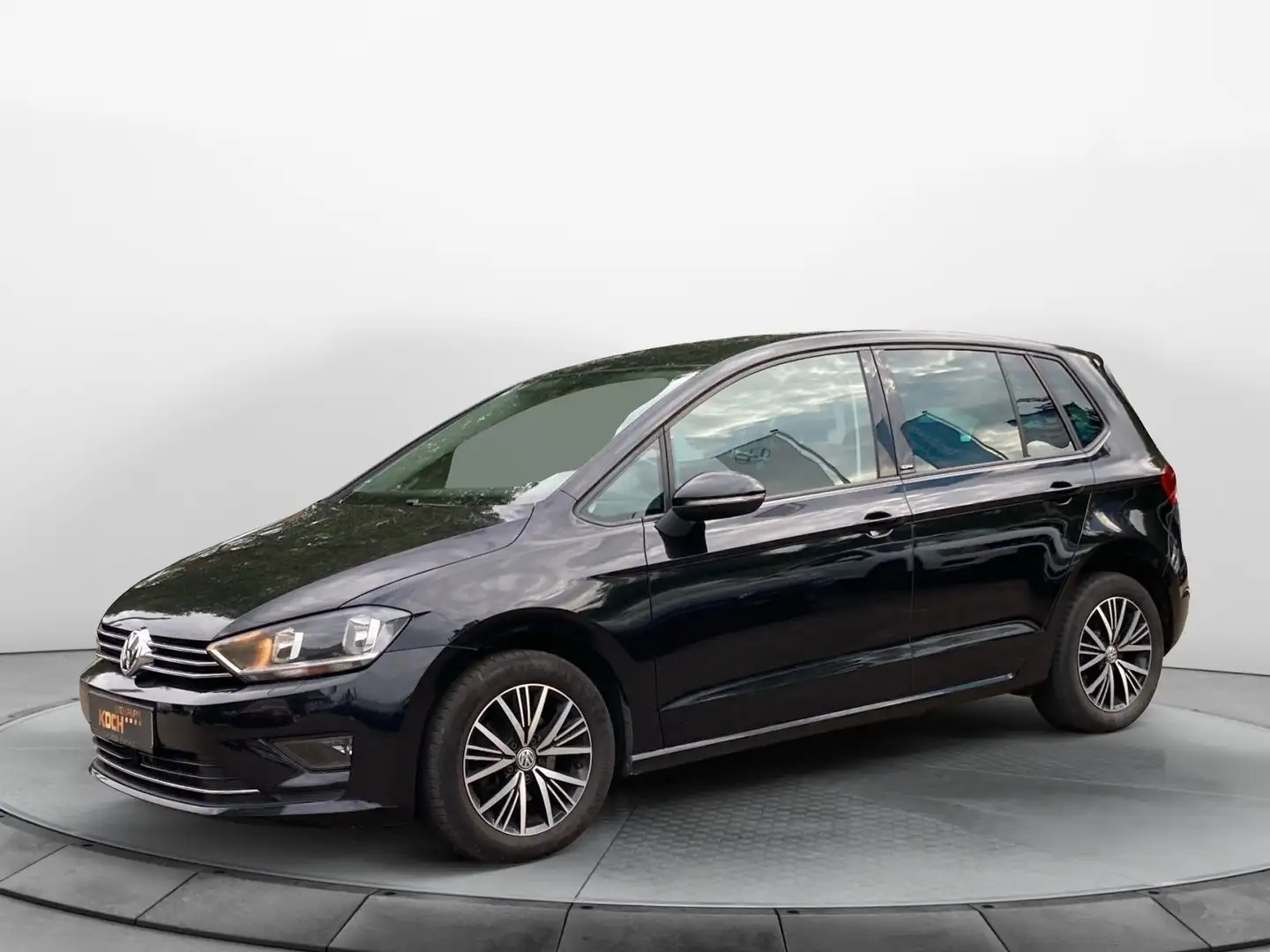 Volkswagen Golf Sportsvan 1.6TDI Allstar DSG Navi AHK Noir - 2