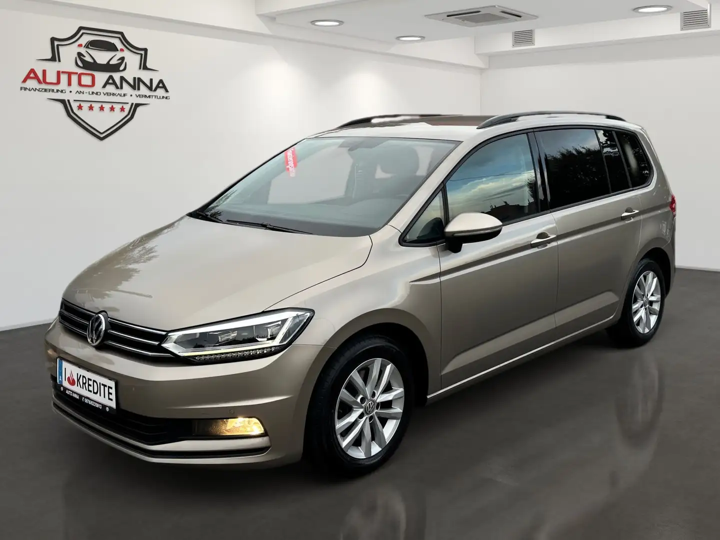 Volkswagen Touran Comfortline 1,2 TSI **Finanzierung möglich** Gold - 1