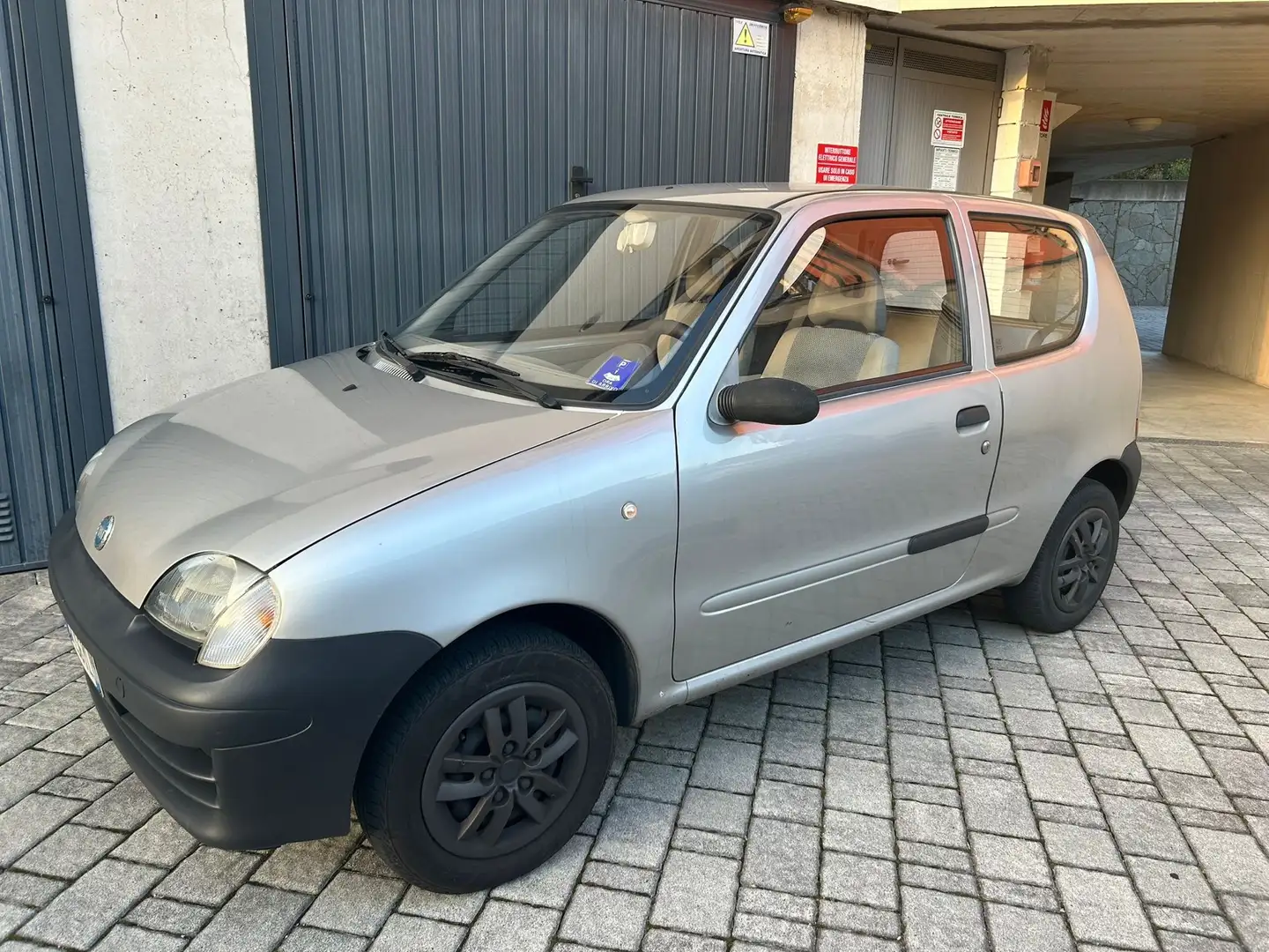 Fiat Seicento 1.1 Active Argent - 1