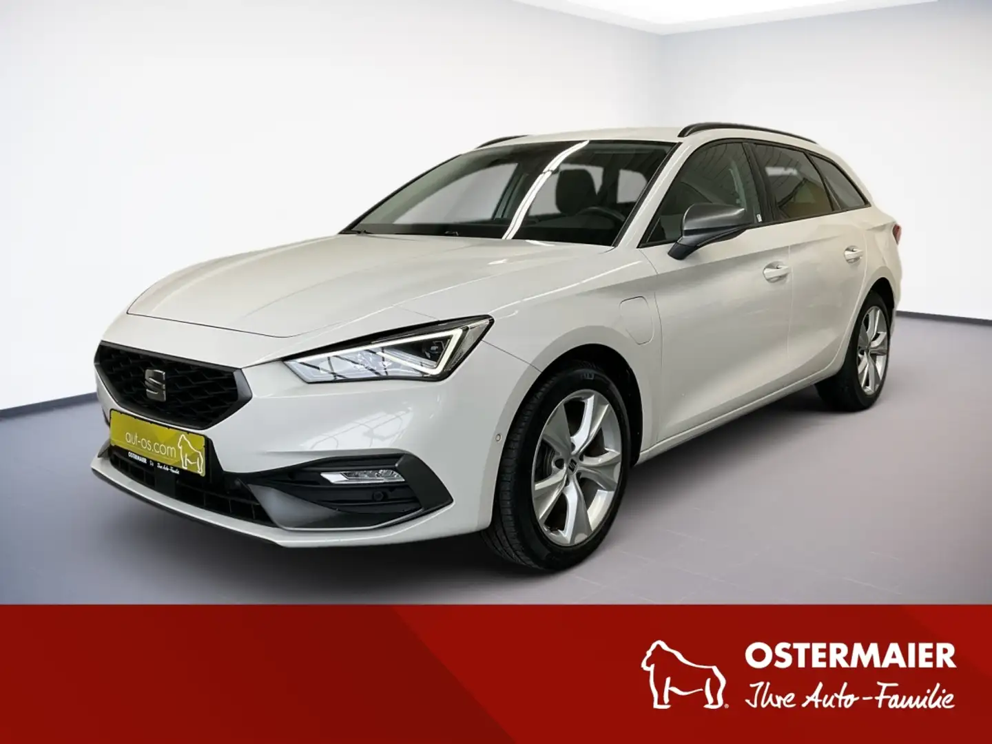 SEAT Leon ST FR 1.4TSI 204PS HYBRID ACC.KAMERA.NAVI.LED.LKRD Weiß - 1