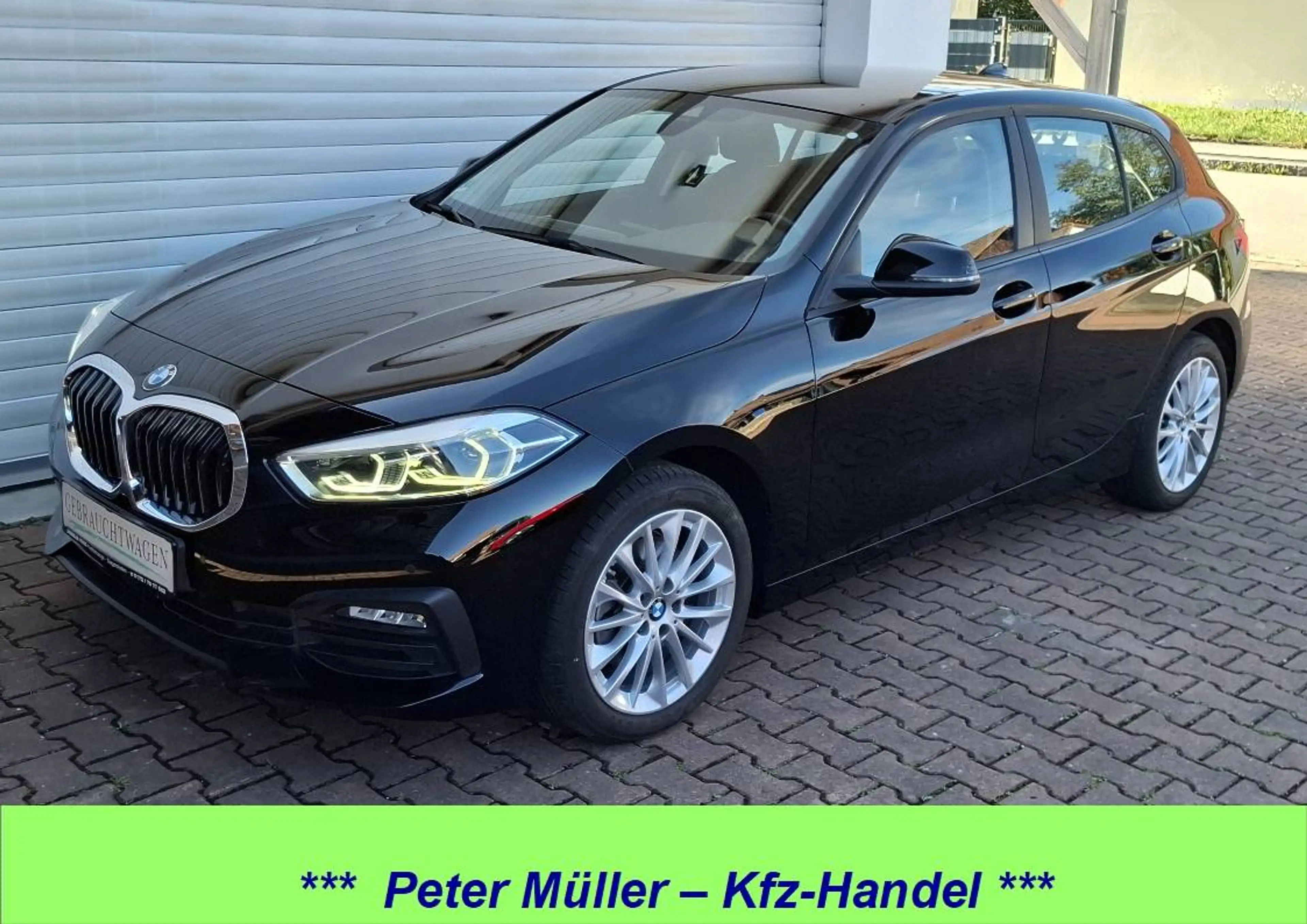 BMW 118 118 i Steptronic Advantage Navi LED SHZ PDC 2-Zonen-Klimaautomatik Geschwindigkeitsreglung