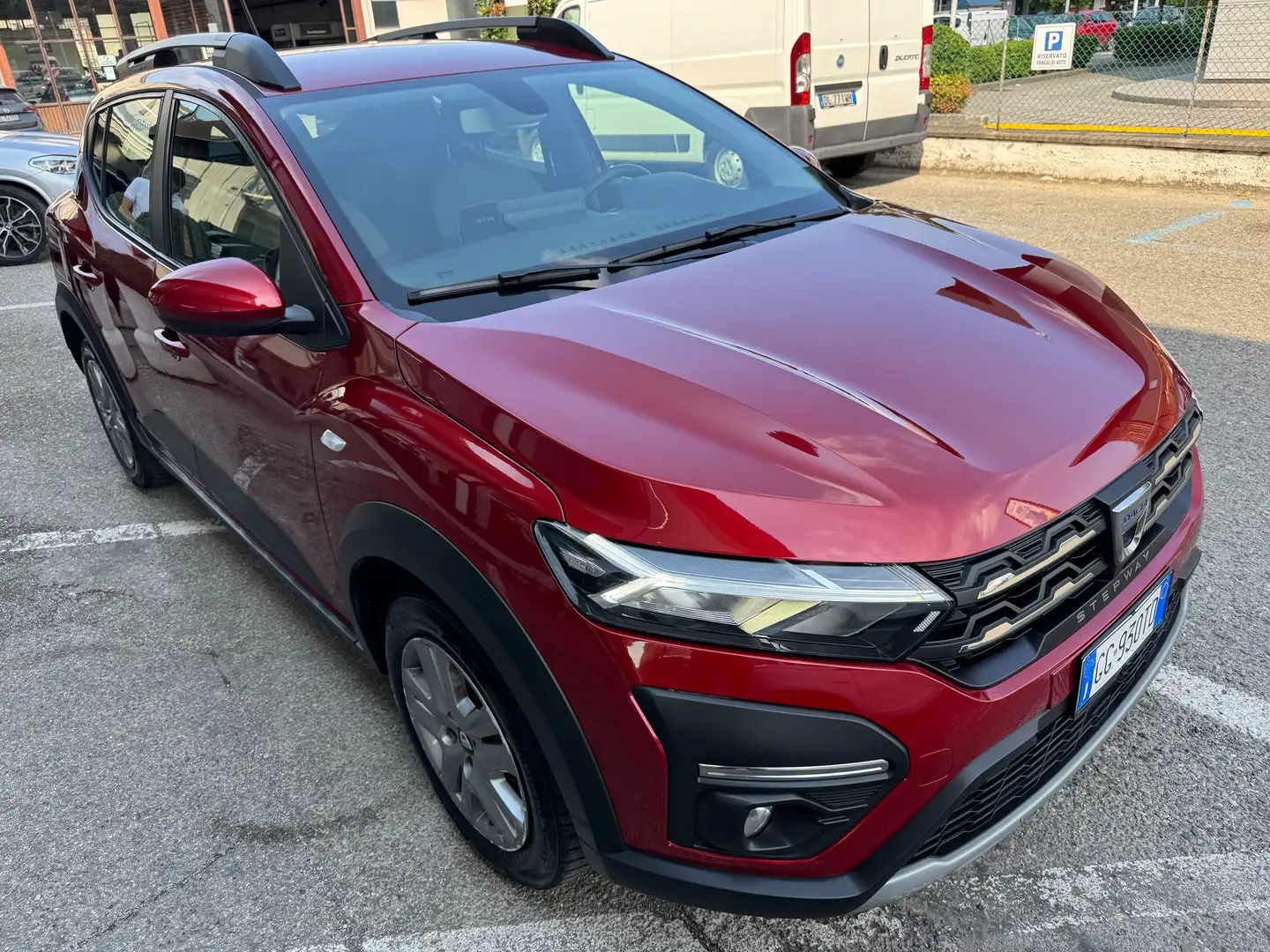 Dacia Sandero Stepway 1.0 tce Comfort 90cv,UNICO PROP.,35.000km, Rouge - 2