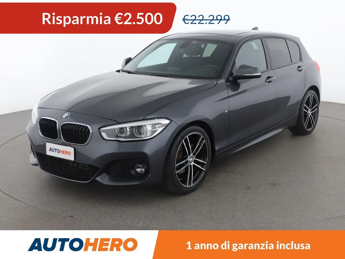 BMW 118 118d Msport Grey - 1