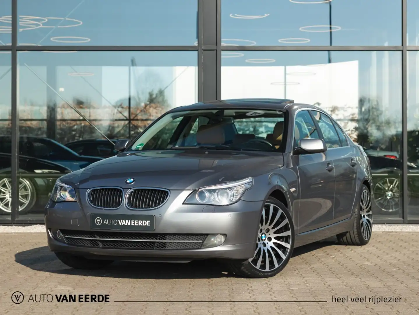 BMW 530 530i LCI Aut. - Dak, leer, navi etc 90dkm! Gris - 1