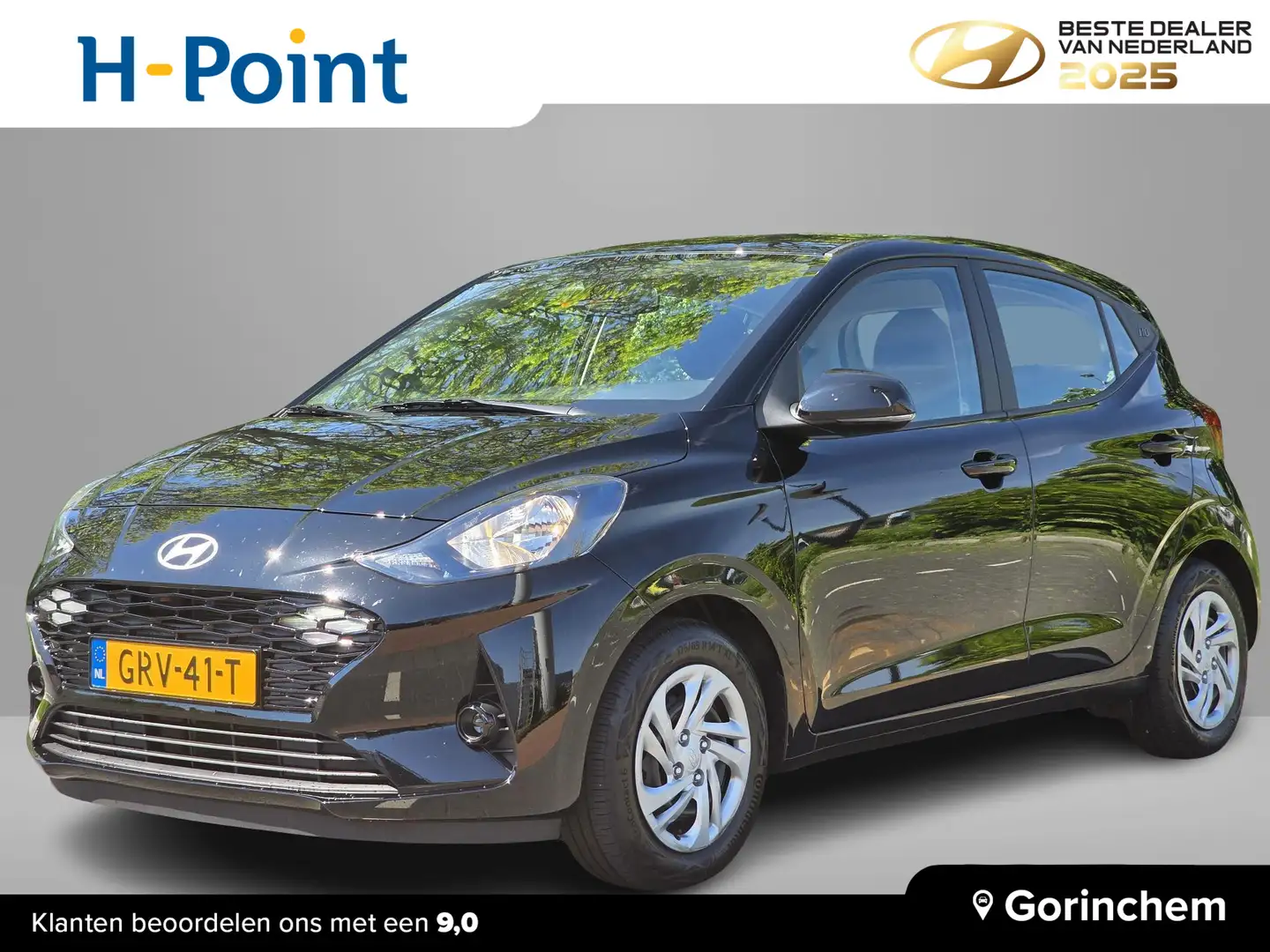 Hyundai i10 1.0 Comfort Smart |€4295 KORTING|NAVIGATIE|CAMERA| Zwart - 1