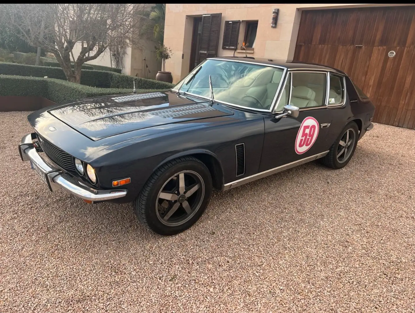 Jensen Interceptor 7.2 V8 Oldtimer Restauriert TÜV NEU Blauw - 2