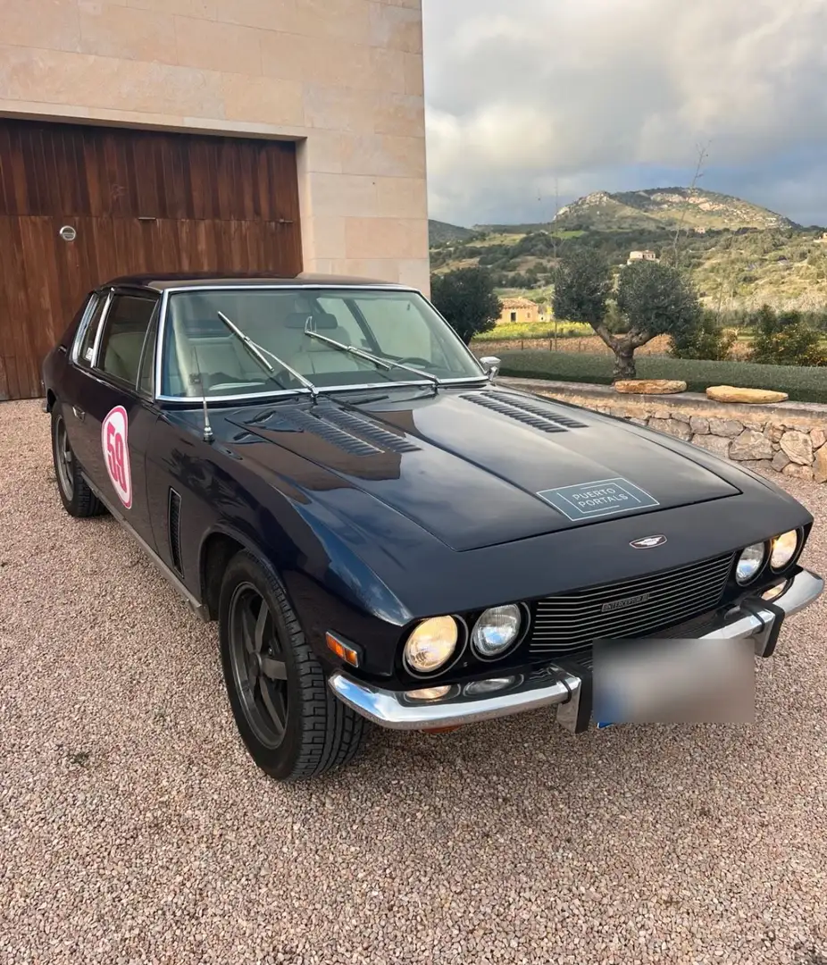 Jensen Interceptor 7.2 V8 Oldtimer Restauriert TÜV NEU Blauw - 1