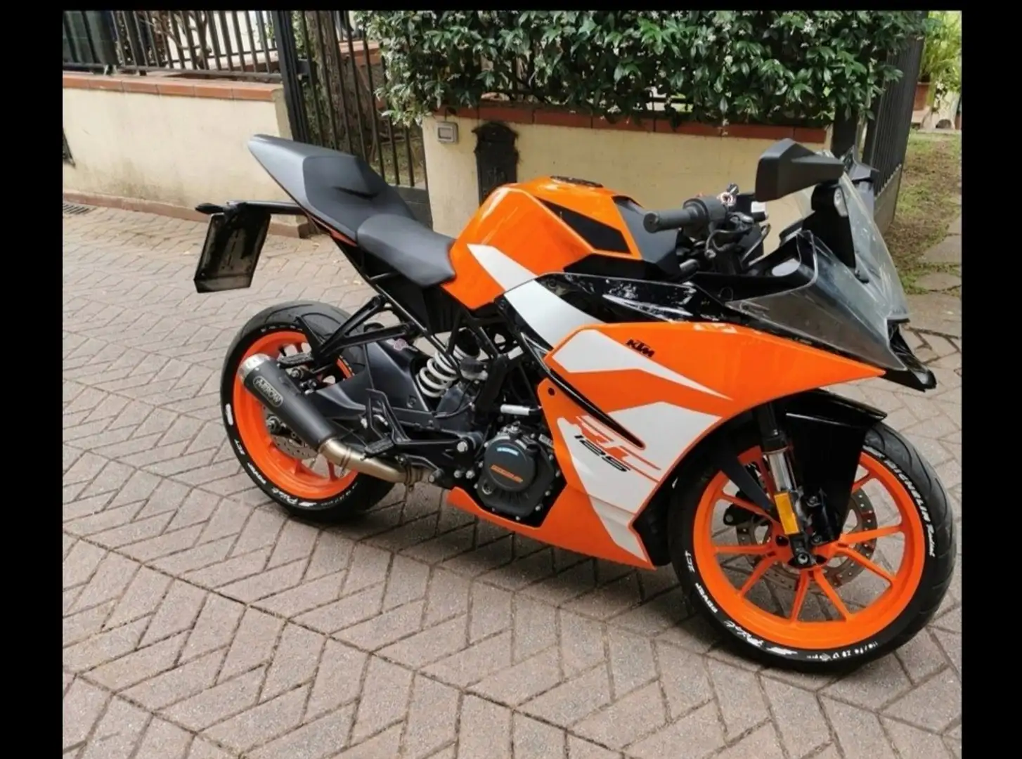 KTM RC 125 Abs Pomarańczowy - 1