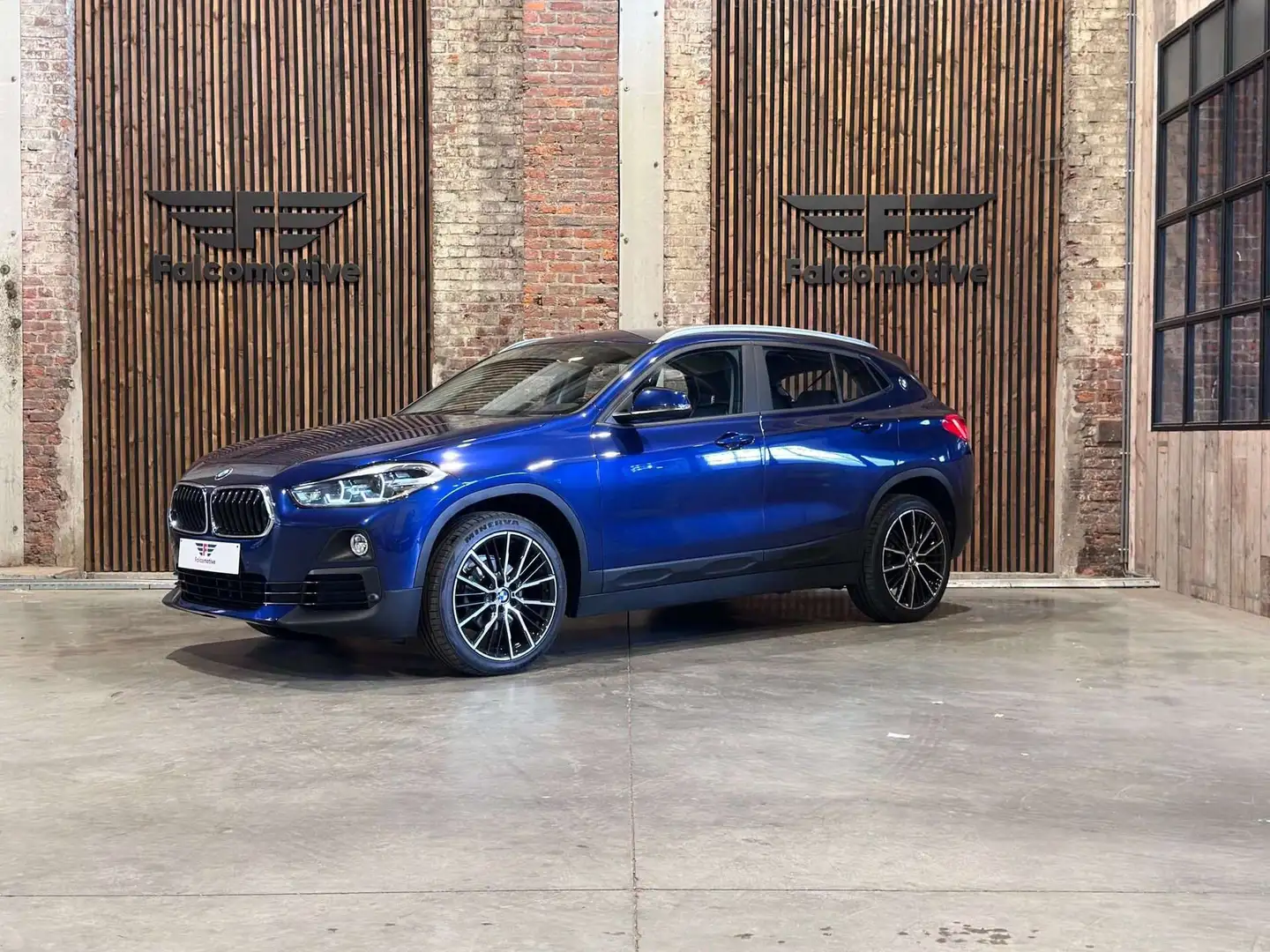 BMW X2 sDrive16d*AUT*NAVI*MEMORY-SEATS*LED* Bleu - 1