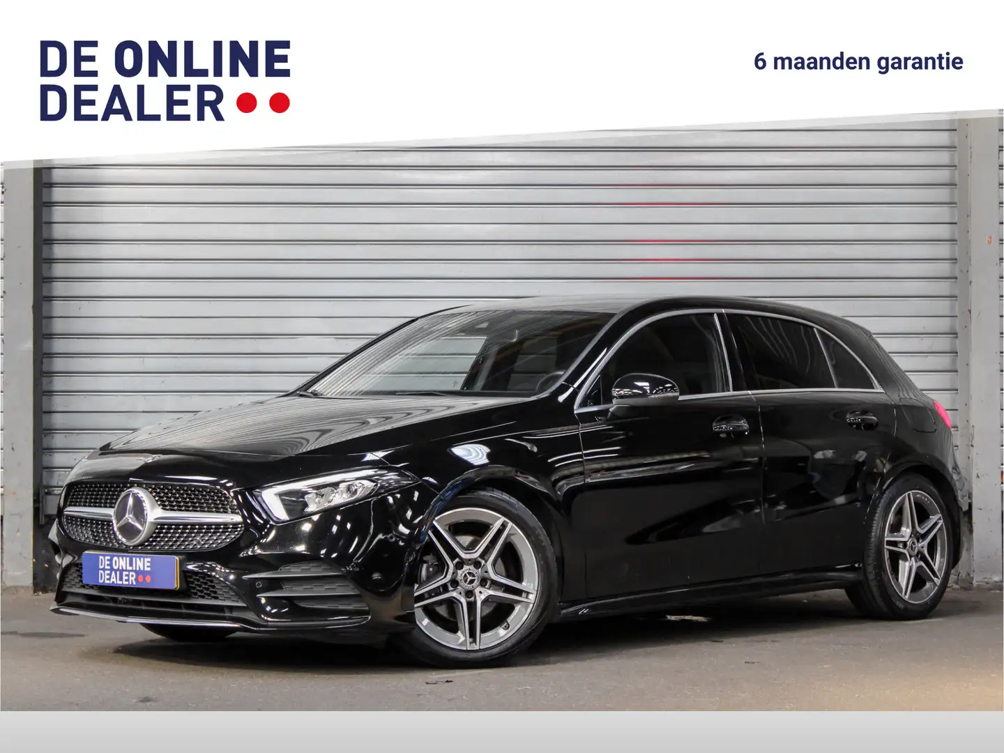 Mercedes-Benz A 180 AMG AUT |Sfeer|Carplay|Sportuitlaat| Zwart - 1