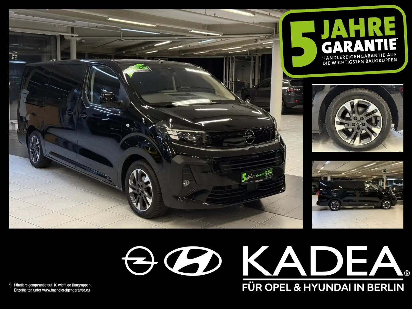 Opel Zafira Life 2.0 180°Kamera,Lenk+Sitzhzg,KlimaA. Black - 1