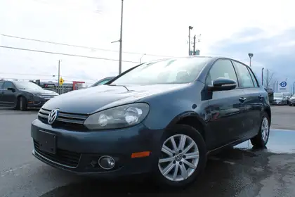 Blue 2011 Volkswagen Golf TDI Comfortline Hatchback 6-Speed Dual Clutch