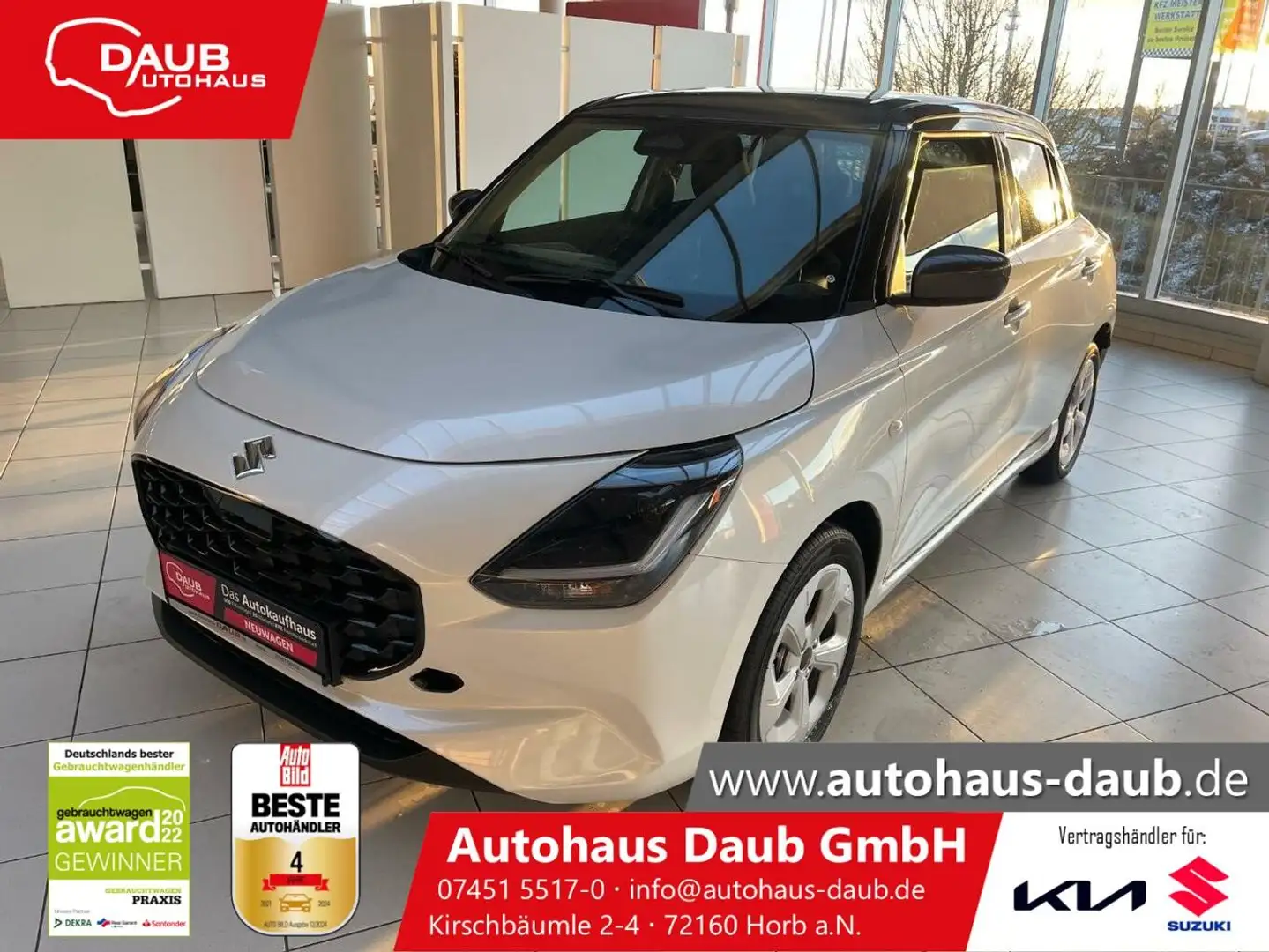 Suzuki Swift 1.2 Dualjet Hybrid Comfort Weiß - 1