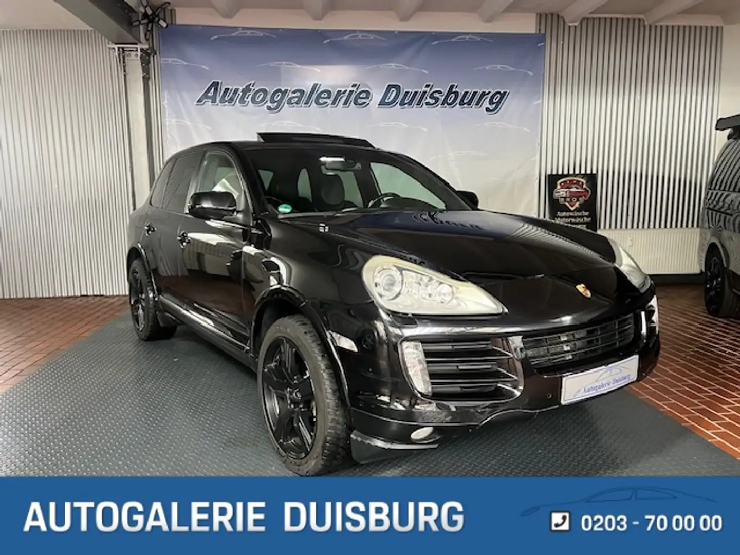 Porsche Cayenne S Pano AHK Kamera AD Memory e-Sitze Bi-Xenon Luft Noir - 1