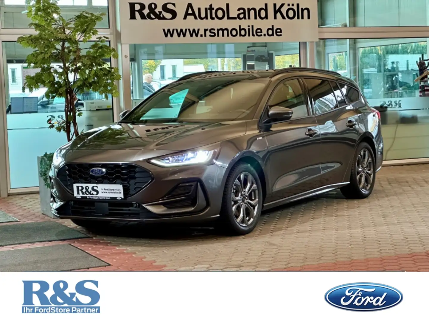 Ford Focus Turnier ST-Line+5J.Garantie*+Automatik Gris - 1