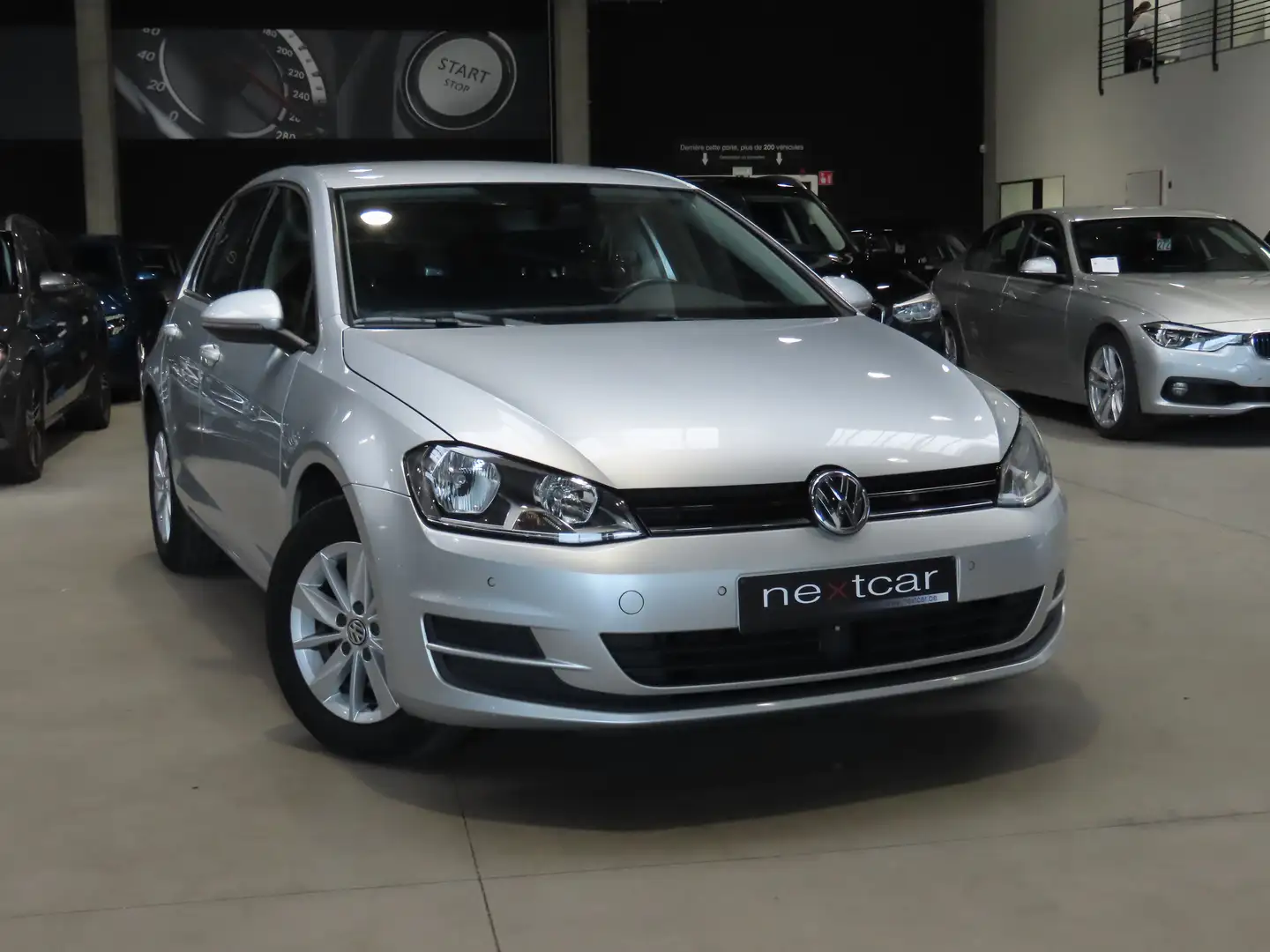 Volkswagen Golf 1.6 CR TDi *** NAVI-CRUISE ADAPTATIF-BI ZONES*** Argent - 2