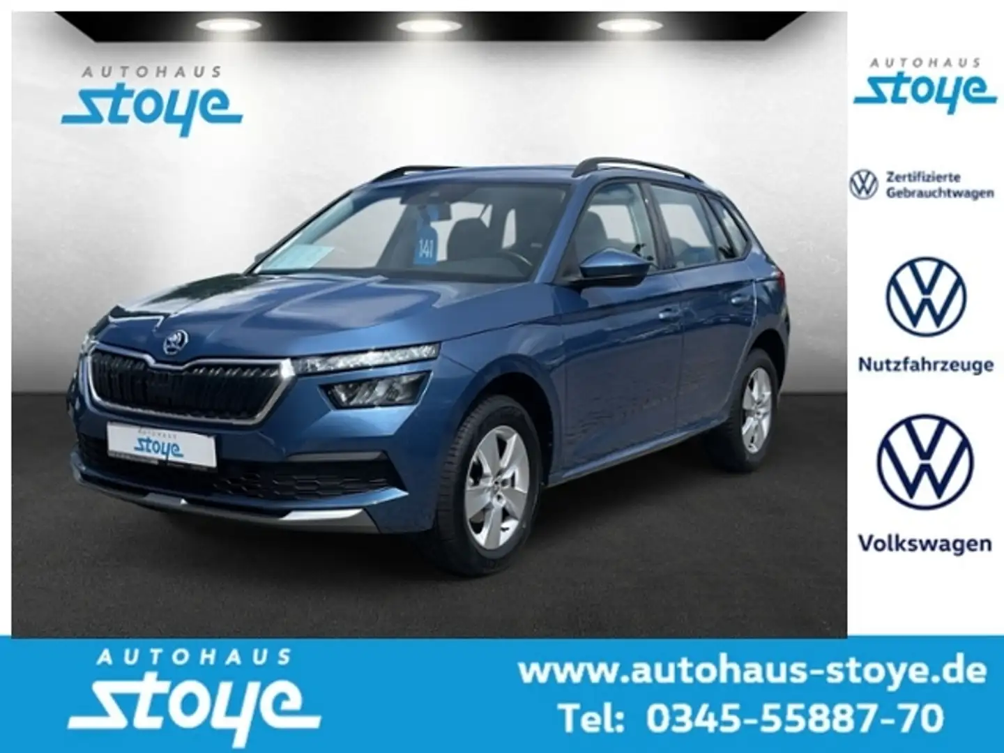 Skoda Kamiq TSi Apple CarPlay AZV LED Albastru - 1