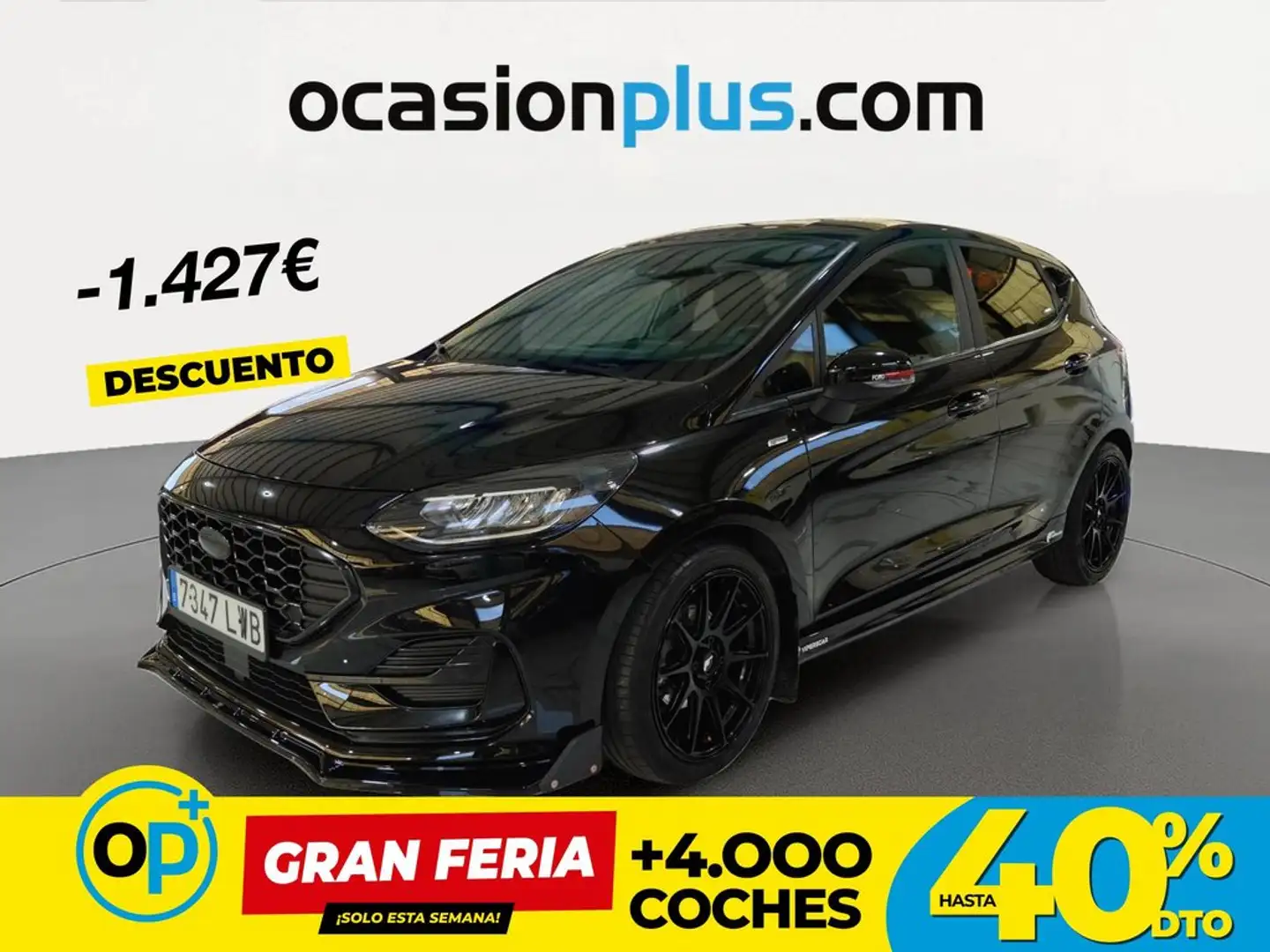Ford Fiesta 1.0 EcoBoost MHEV ST Line 125 Negro - 1