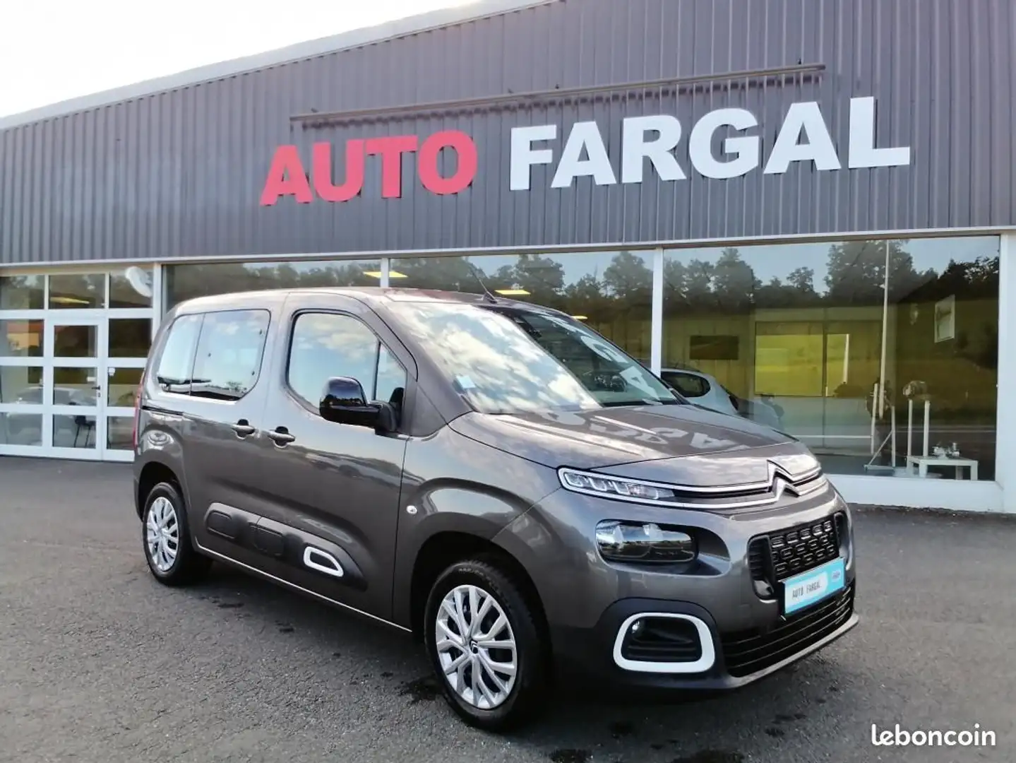 Citroen Berlingo Citroën Taille M BlueHDi 100 S&S BVM6 Feel Gris - 1