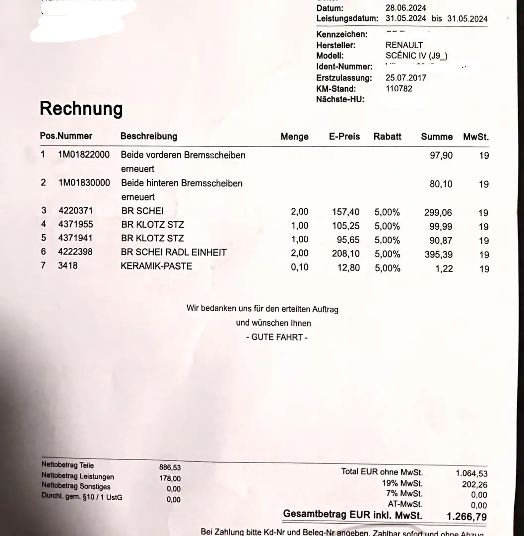 Renault Grand Scenic BOSE/7 Sitz /Tüv/Bremsen Neu/ Panorama/MassageSitz Brown - 2