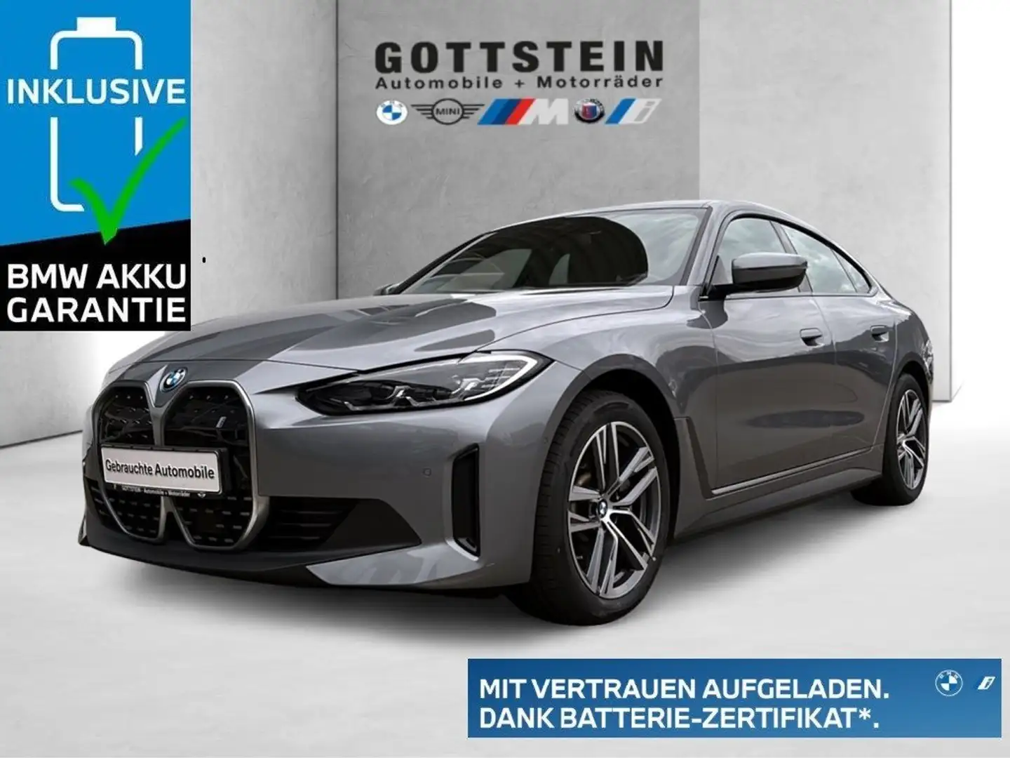 BMW i4 eDrive40 Gran Coupé Aut. Grau - 1