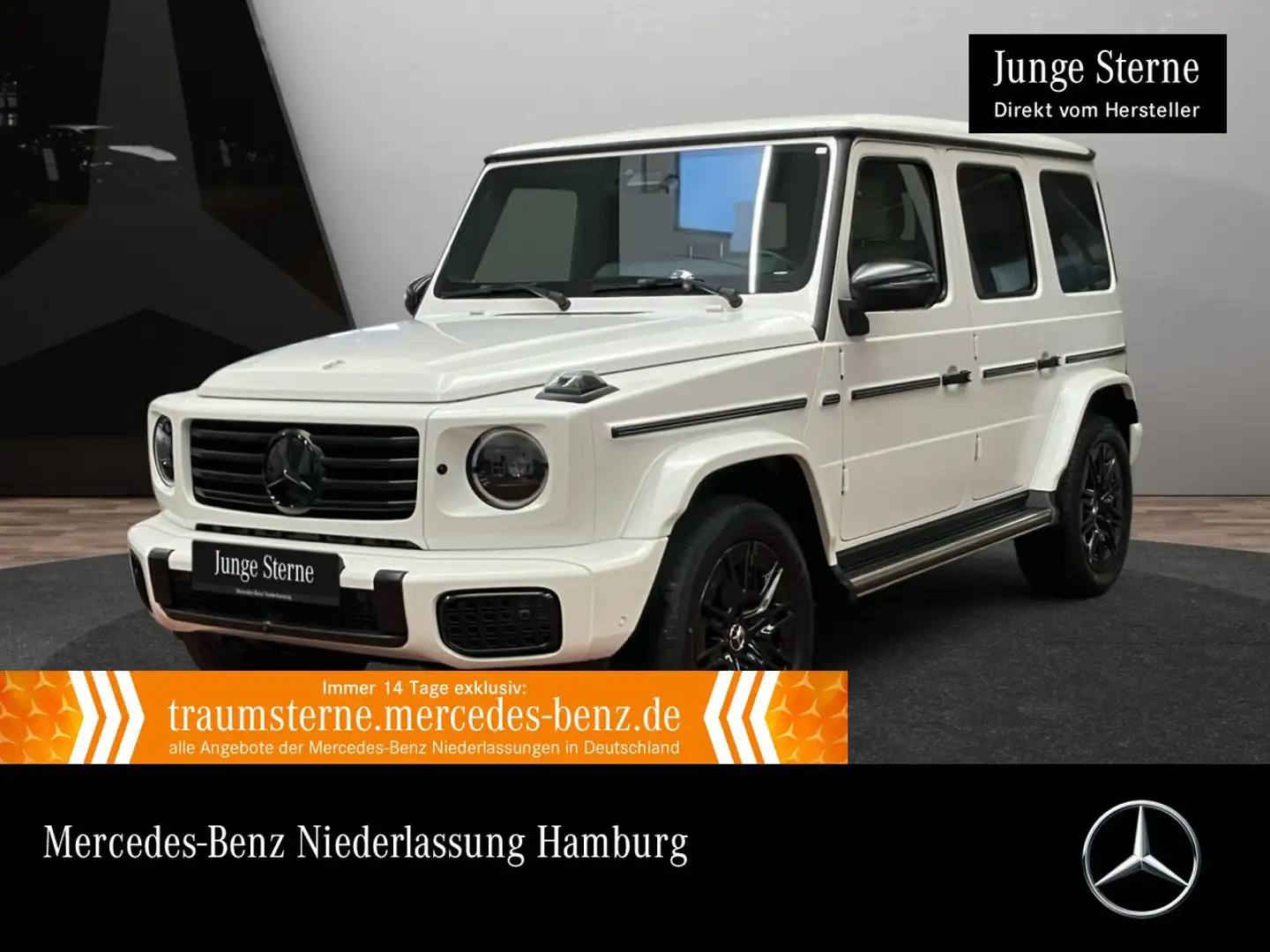 Mercedes-Benz G 450 d Exclusive Burmester 3D AMG 360° Multibeam Blanc - 1