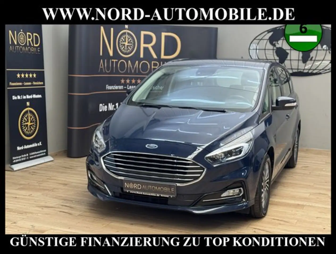 Ford S-Max 2.0 EcoBlue *190PS*7-SITZE*UPE:48 Blue - 1