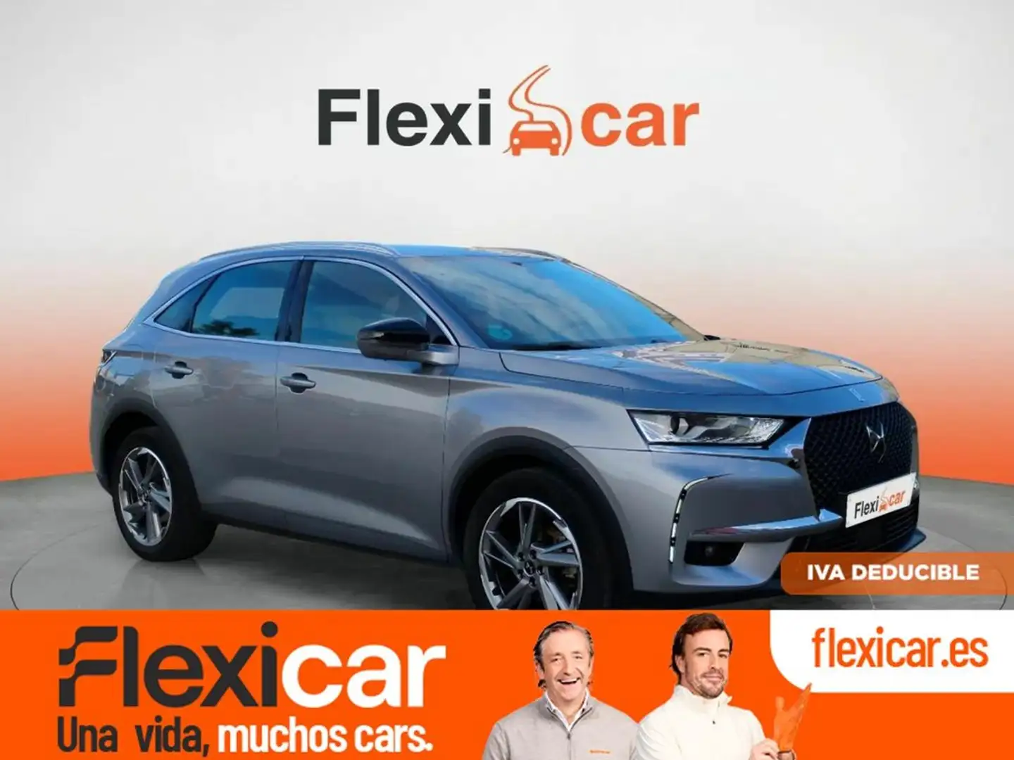 DS Automobiles DS 7 Crossback BlueHDi DE 96kW (130CV) Auto. CHIC Gris - 1