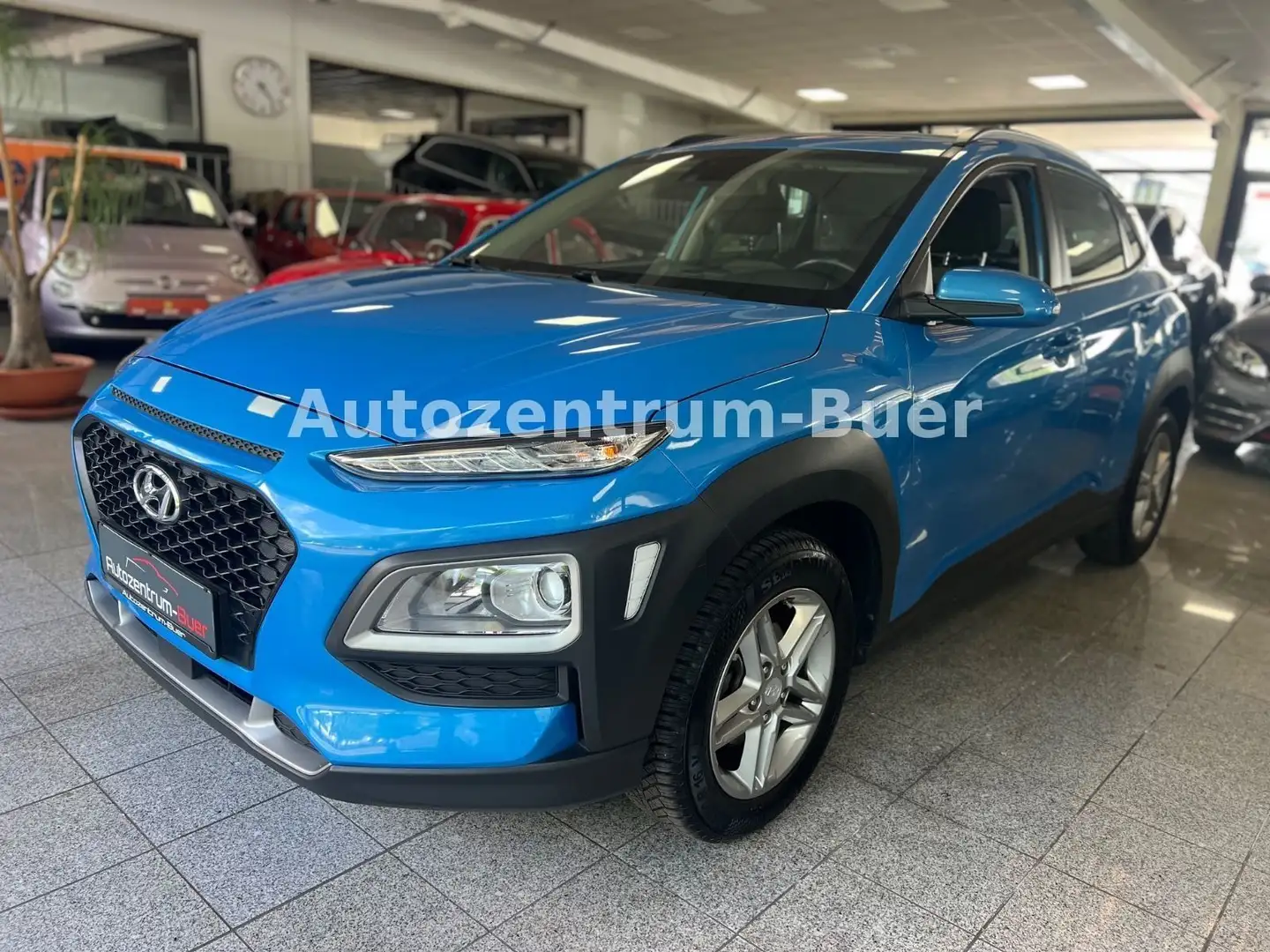Hyundai KONA Pure 2WD "PDC-Kamera/Navi/Sitzheizung" Bleu - 2