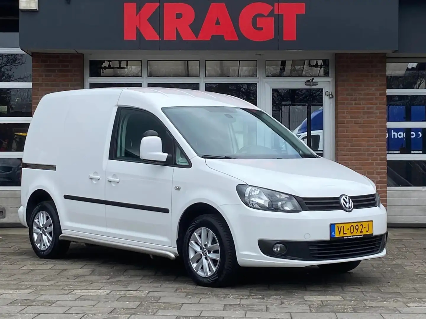 Volkswagen Caddy 1.6 TDI L1H1, Airco, Cruise, Trekhaak, PDC, Wit - 2