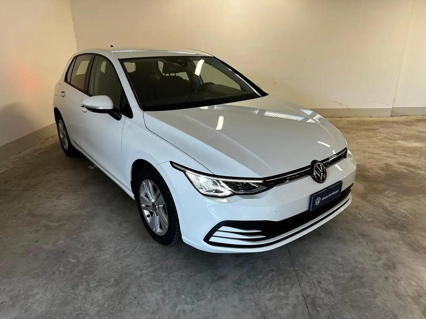 Volkswagen Golf 2.0 TDI Life Blanc - 1