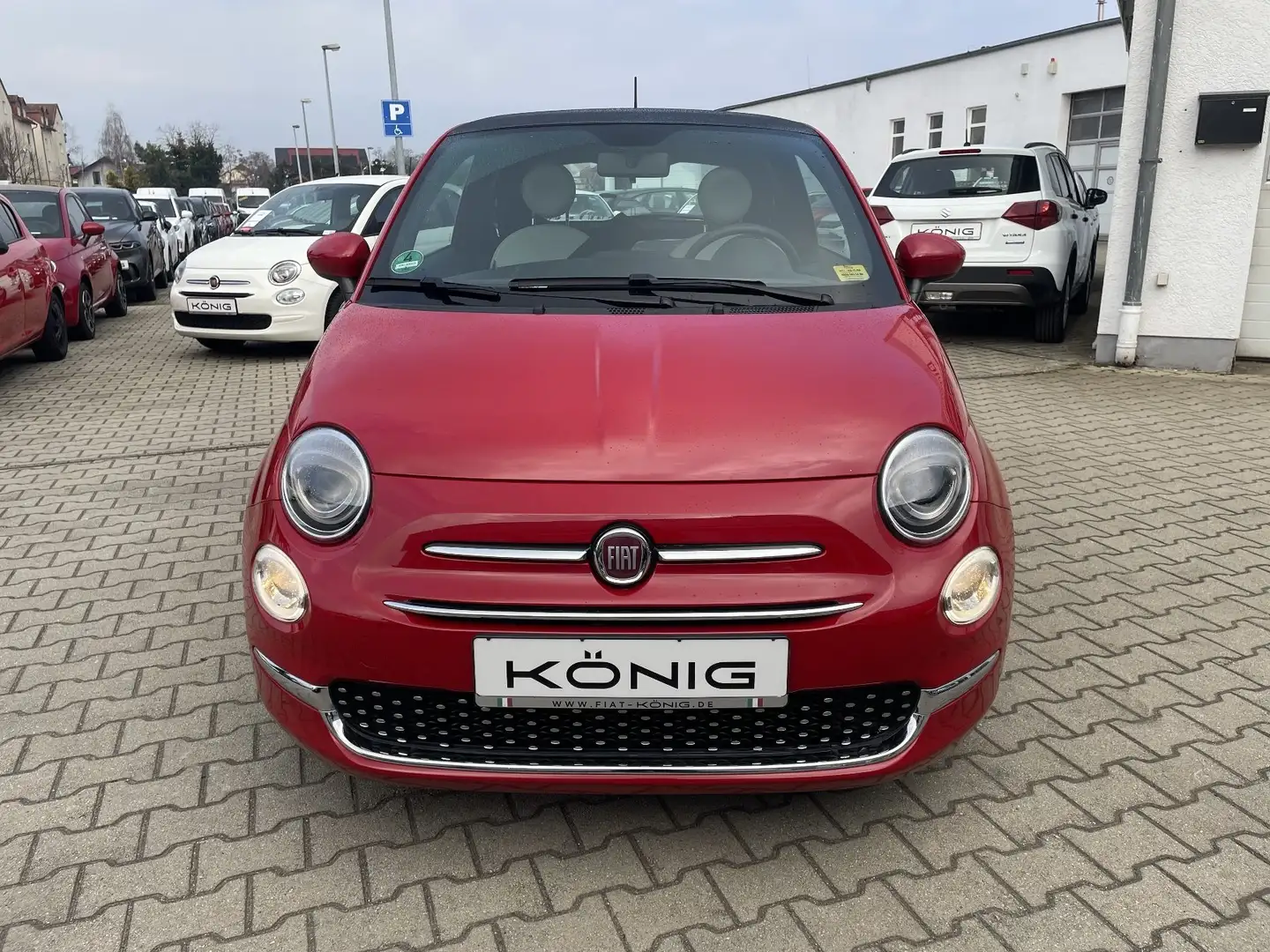 Fiat 500 Dolcevita Carplay*Klima*Leichtmetall Rot - 2