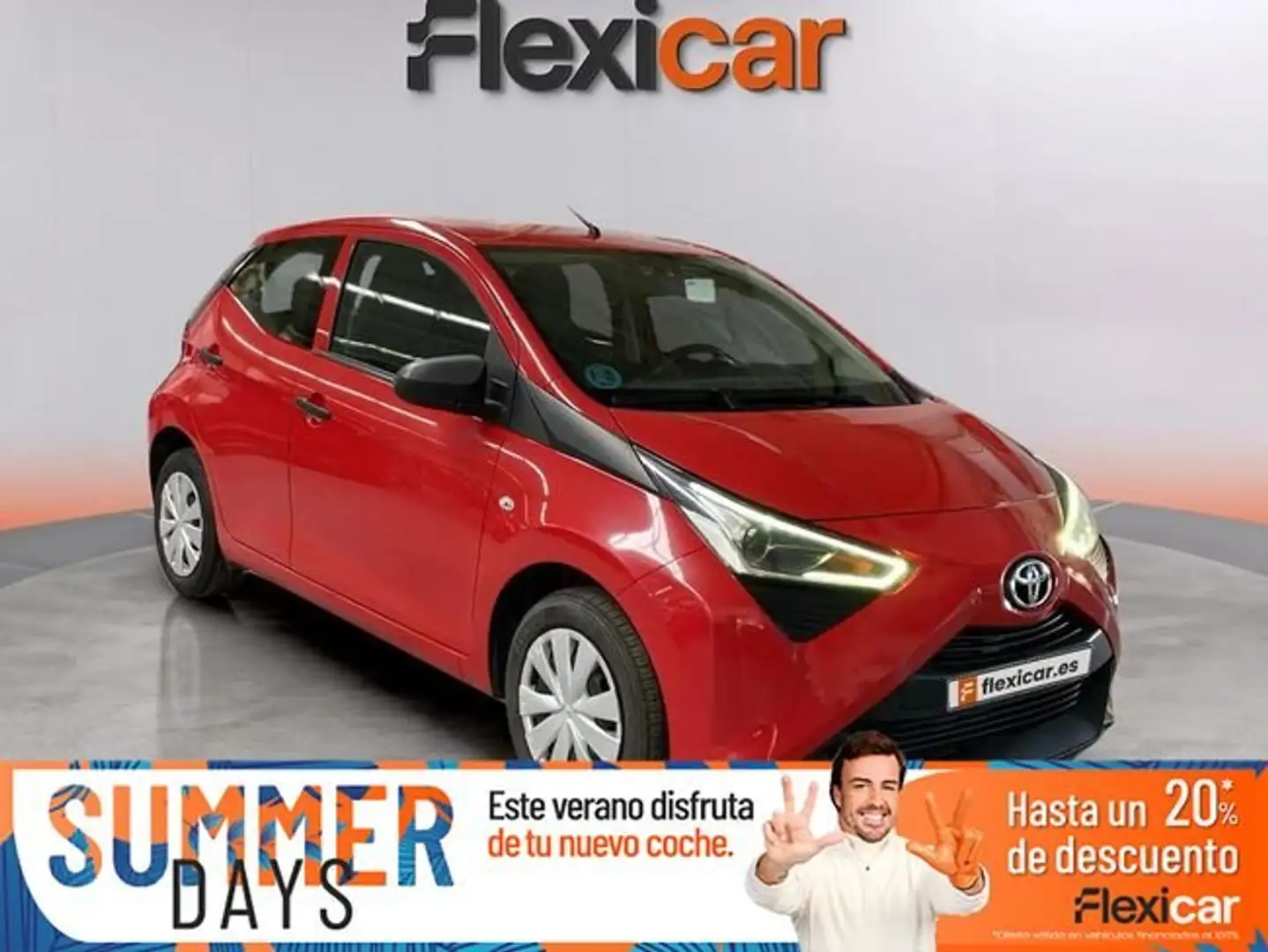 Toyota Aygo 1.0+70+x-sport Rojo - 1