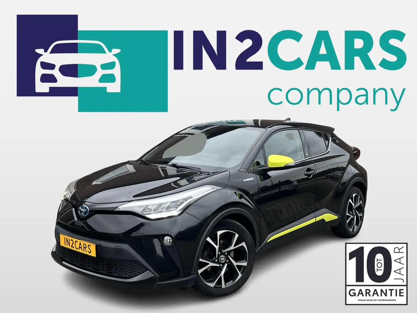 Toyota C-HR 2.0 Hybrid First Edition *Apple carpl./Andr. Auto* Zwart - 1
