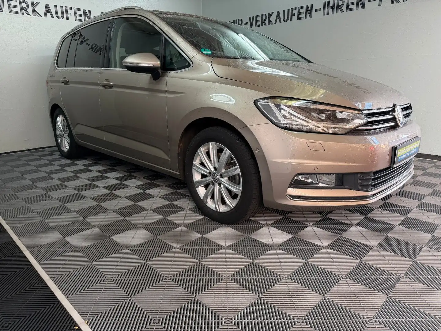 Volkswagen Touran Highline 1.4 STHZ - VW History - 5 Sitzer Beige - 2
